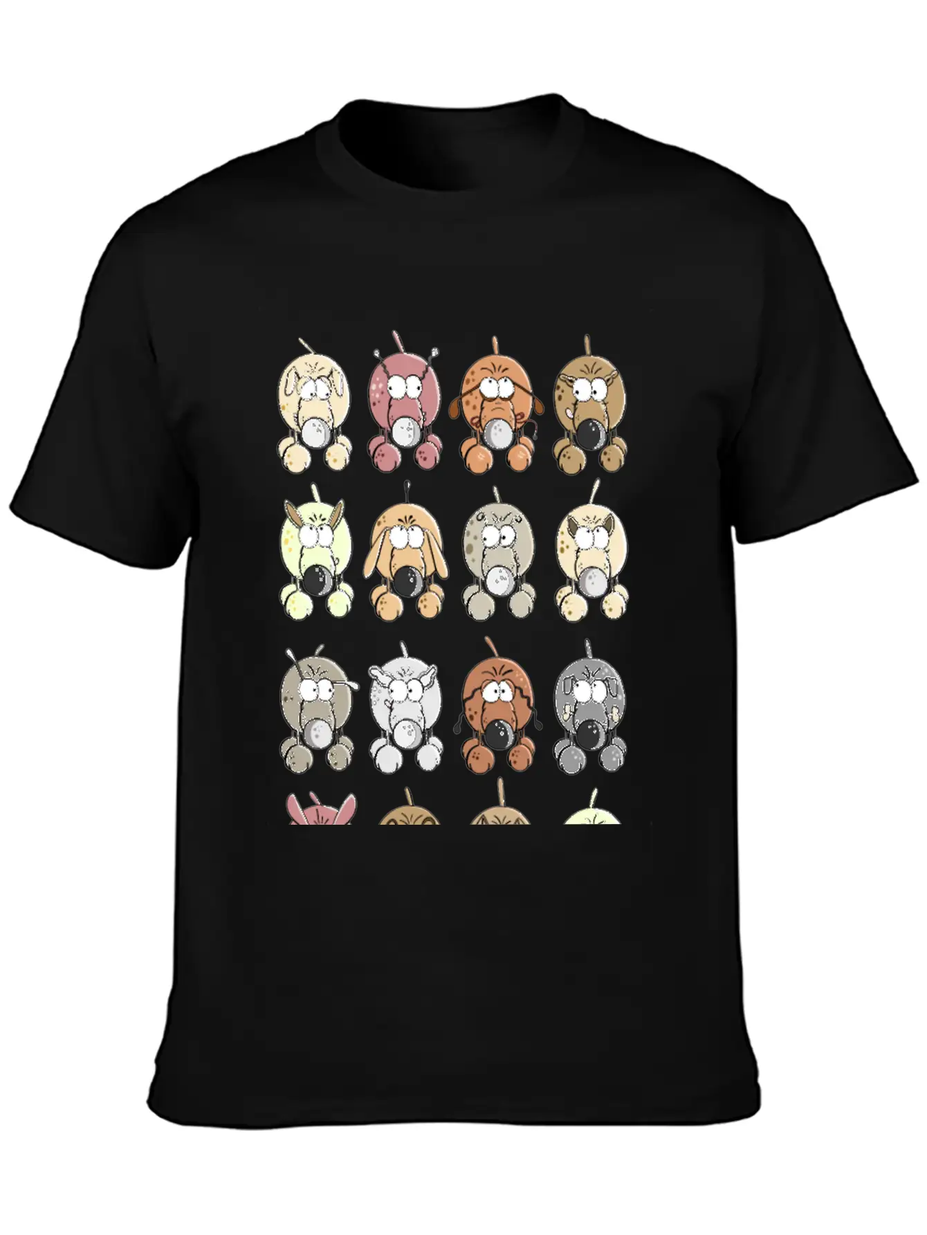 Many Dogs Modern Fit Casual T-Shirt – Clean And Versatile Design