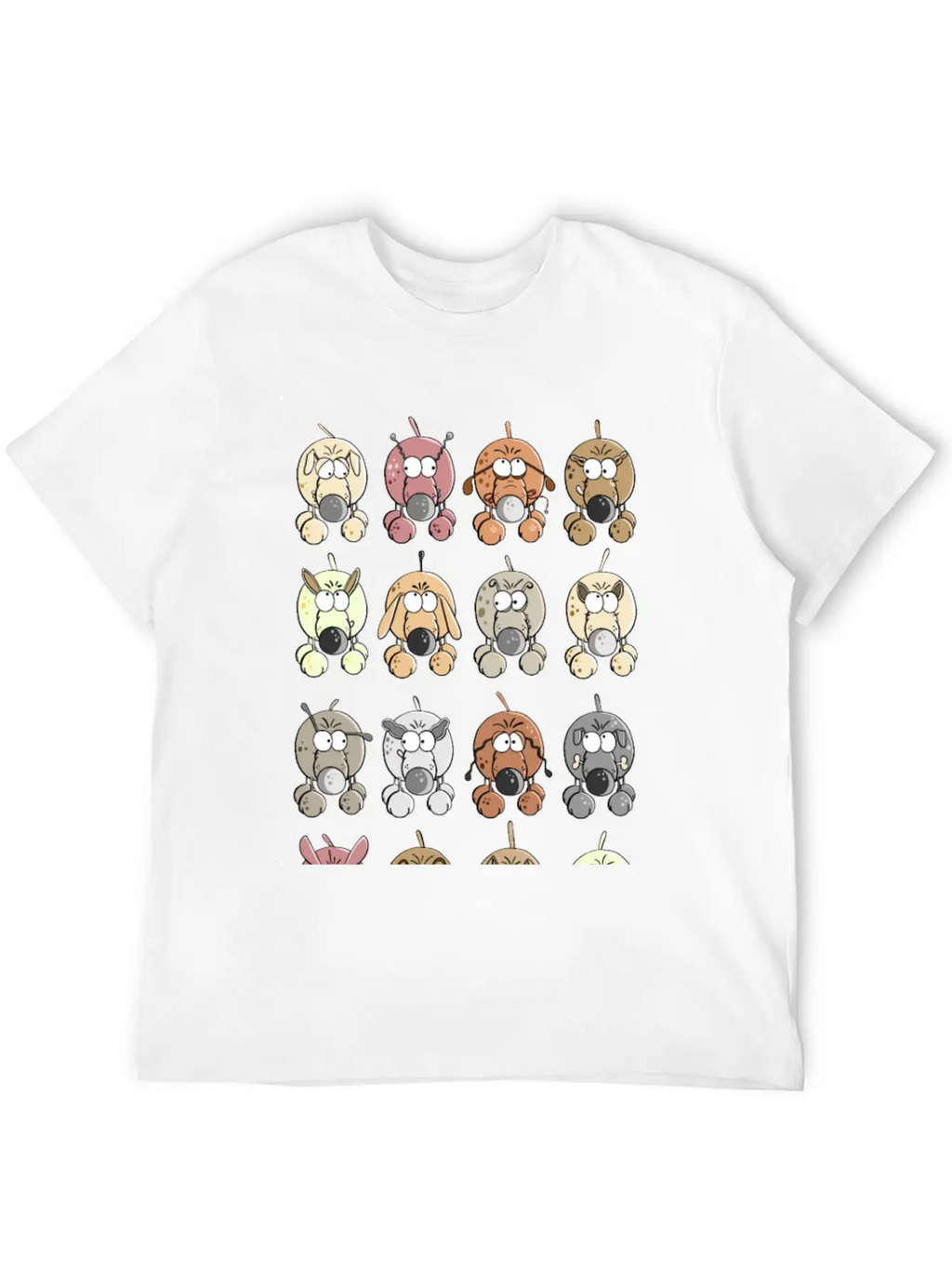 Many Dogs Modern Fit Casual T-Shirt – Clean And Versatile Design