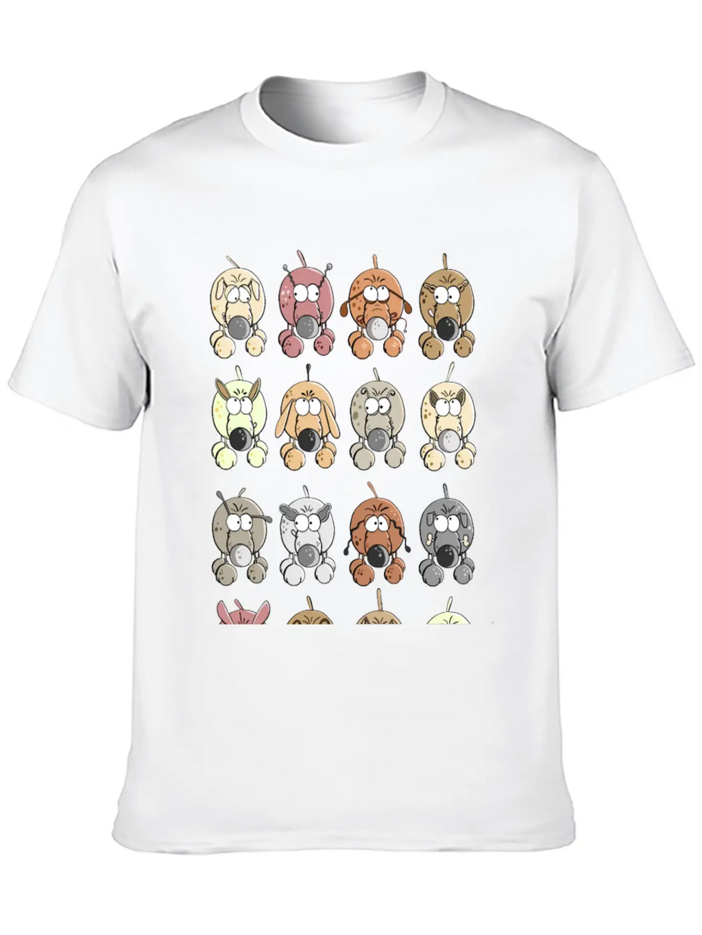 Many Dogs Modern Fit Casual T-Shirt – Clean And Versatile Design