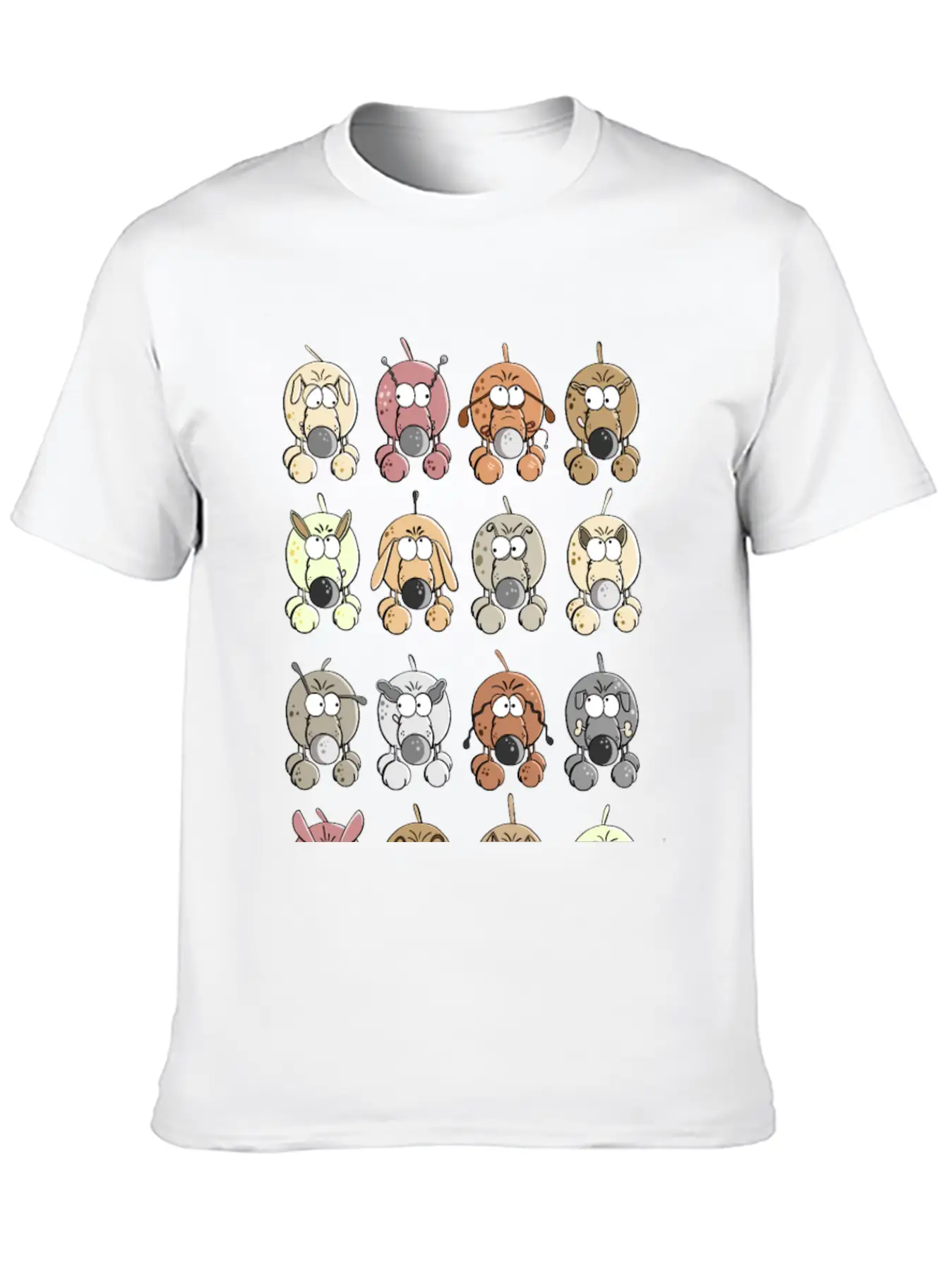 Many Dogs Modern Fit Casual T-Shirt – Clean And Versatile Design