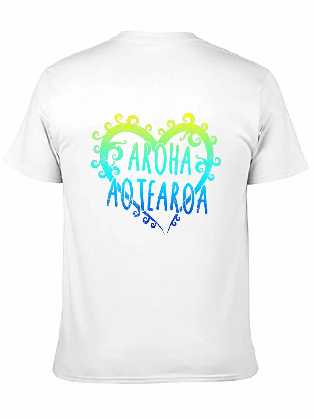 Maori Aroha Aotearoa Siver Fern Heart Gift Idea Essential Cotton Tee For Daily Outfits – Unisex Style