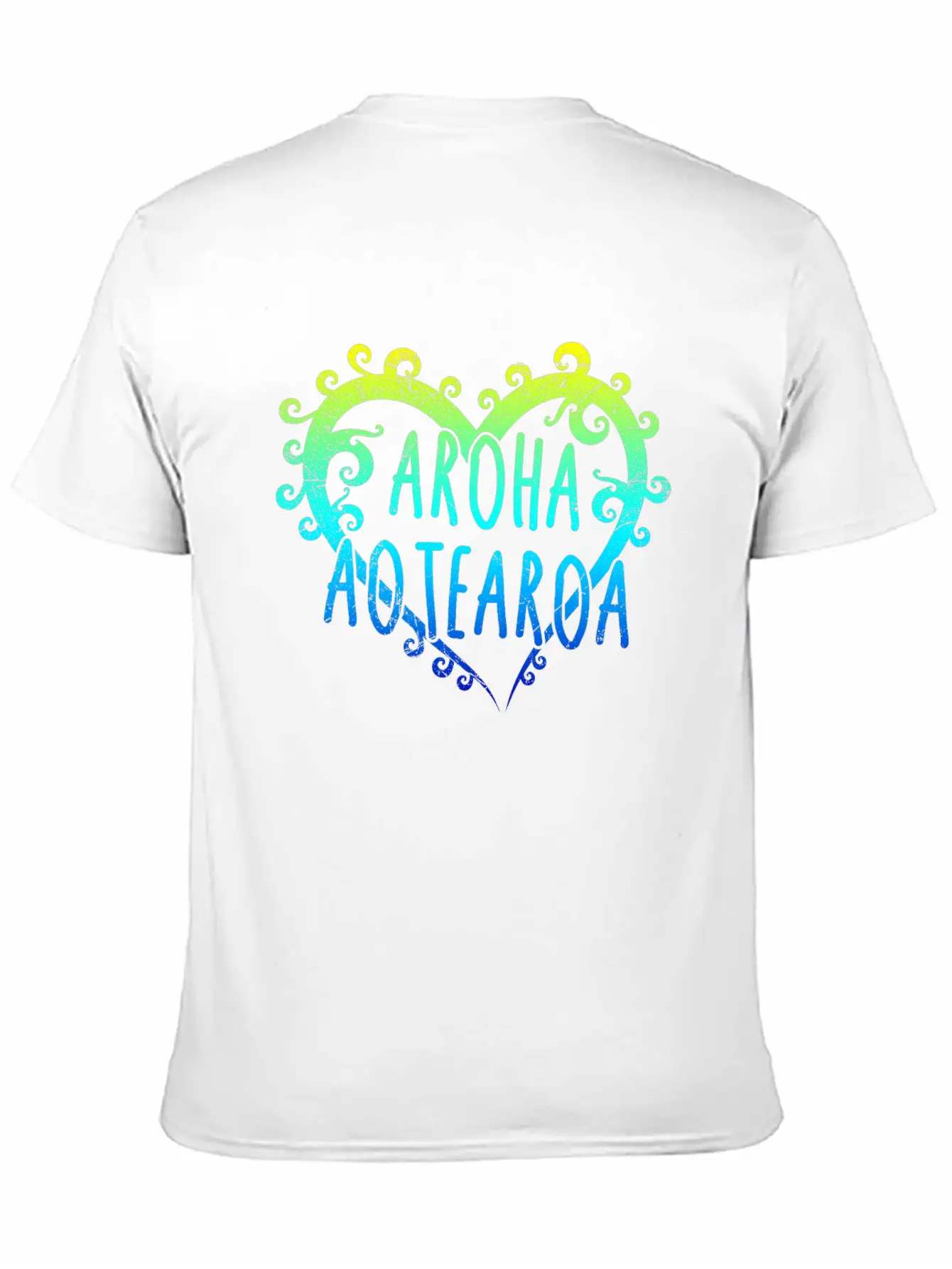 Maori Aroha Aotearoa Siver Fern Heart Gift Idea Essential Cotton Tee For Daily Outfits – Unisex Style