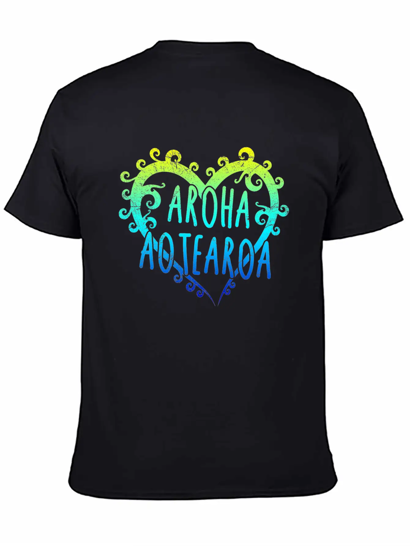 Maori Aroha Aotearoa Siver Fern Heart Gift Idea Essential Cotton Tee For Daily Outfits – Unisex Style