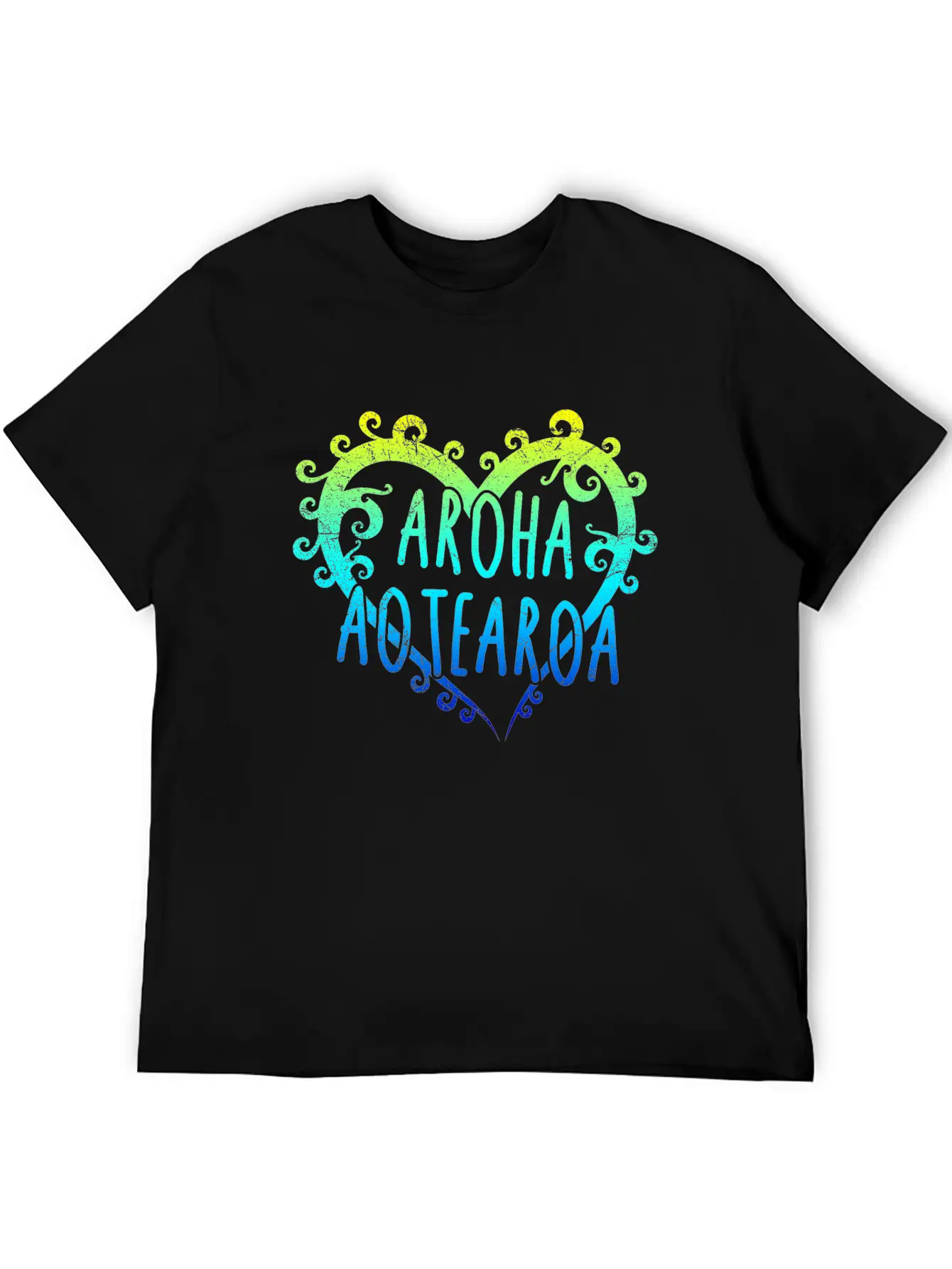 Maori Aroha Aotearoa Siver Fern Heart Gift Idea Essential Cotton Tee For Daily Outfits – Unisex Style