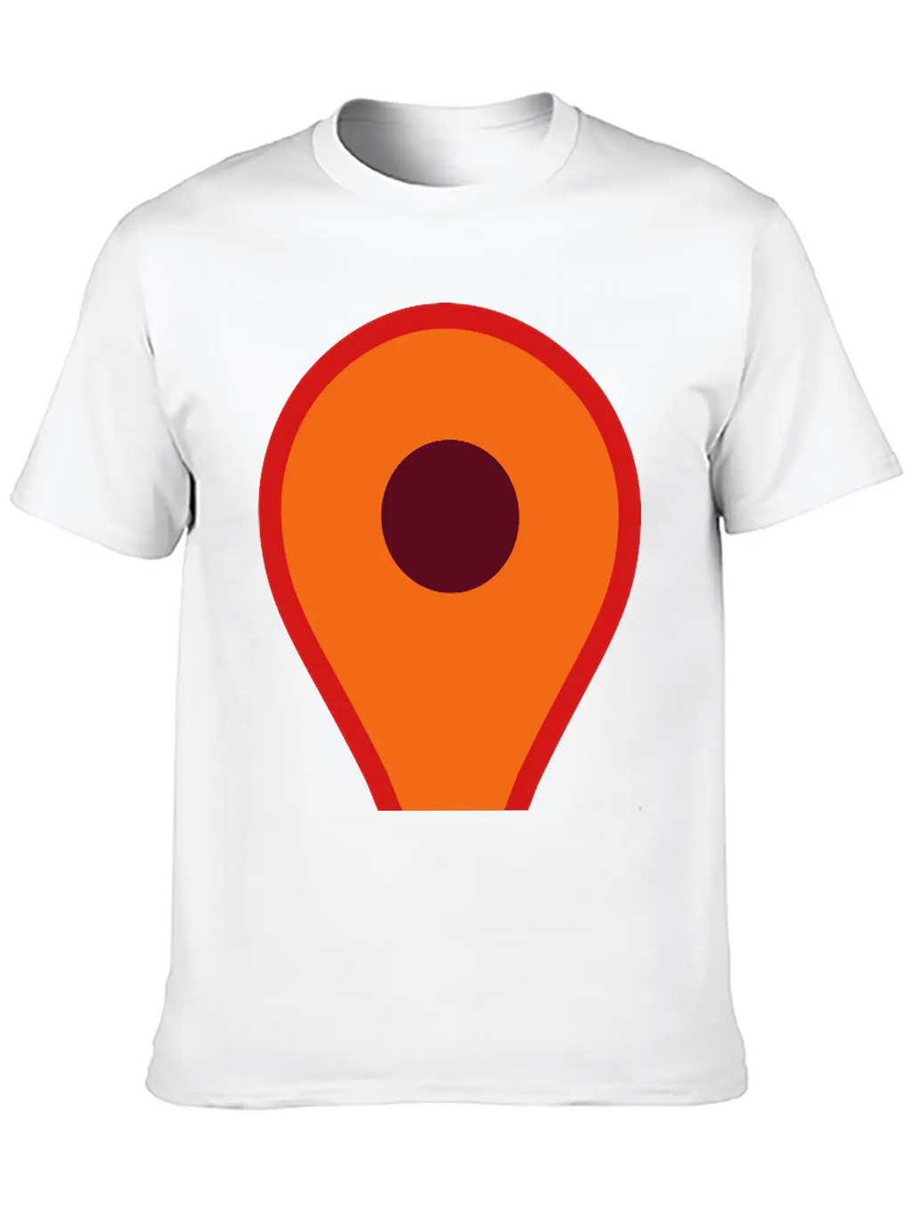 Map Pin 2 Relaxed Everyday Tee – Lightweight And Durable Cotton