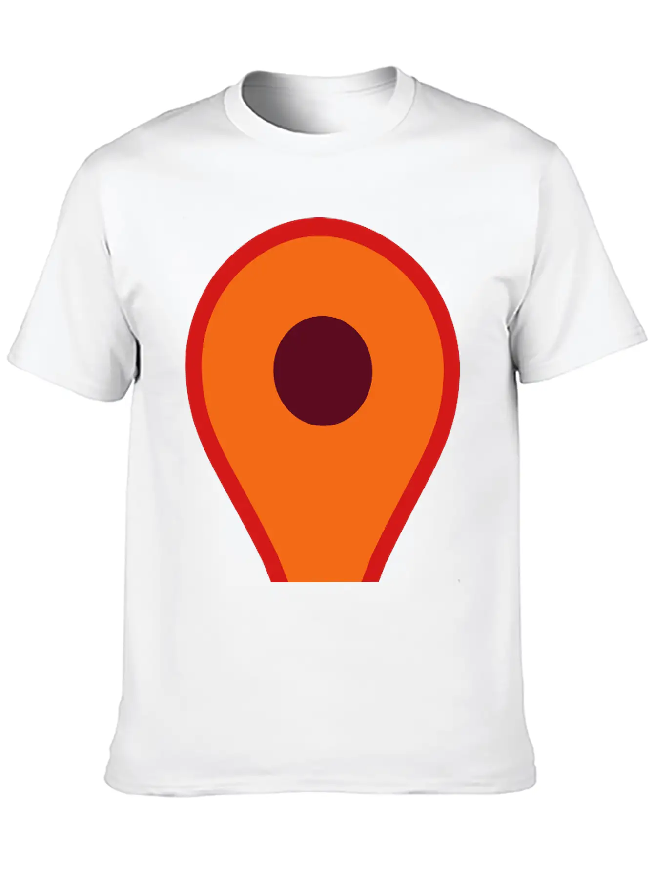 Map Pin 2 Relaxed Everyday Tee – Lightweight And Durable Cotton