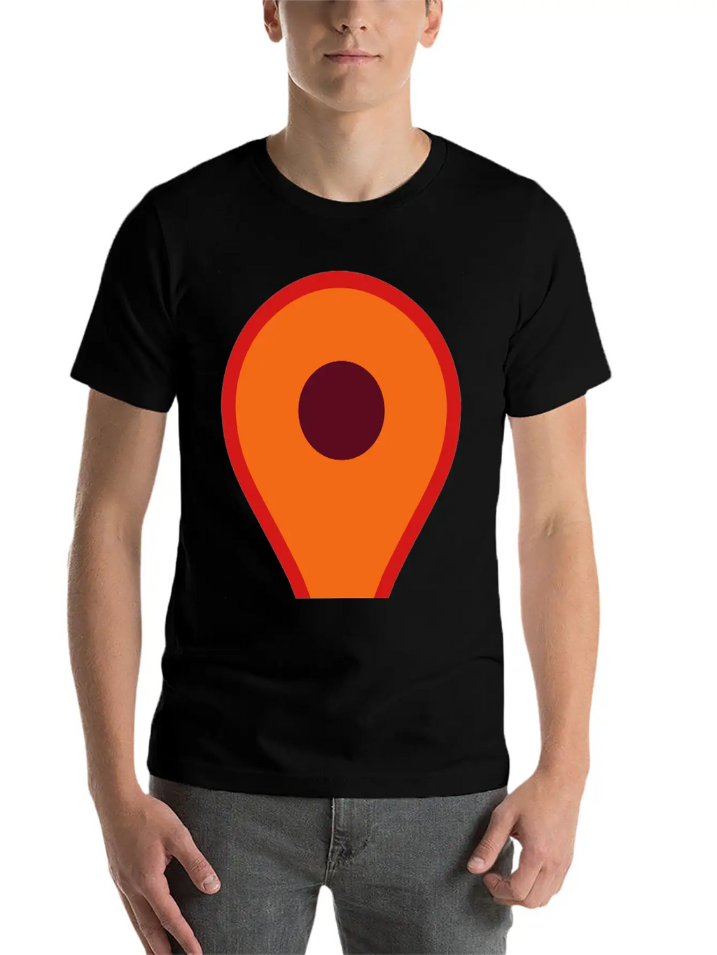 Map Pin 2 Relaxed Everyday Tee – Lightweight And Durable Cotton