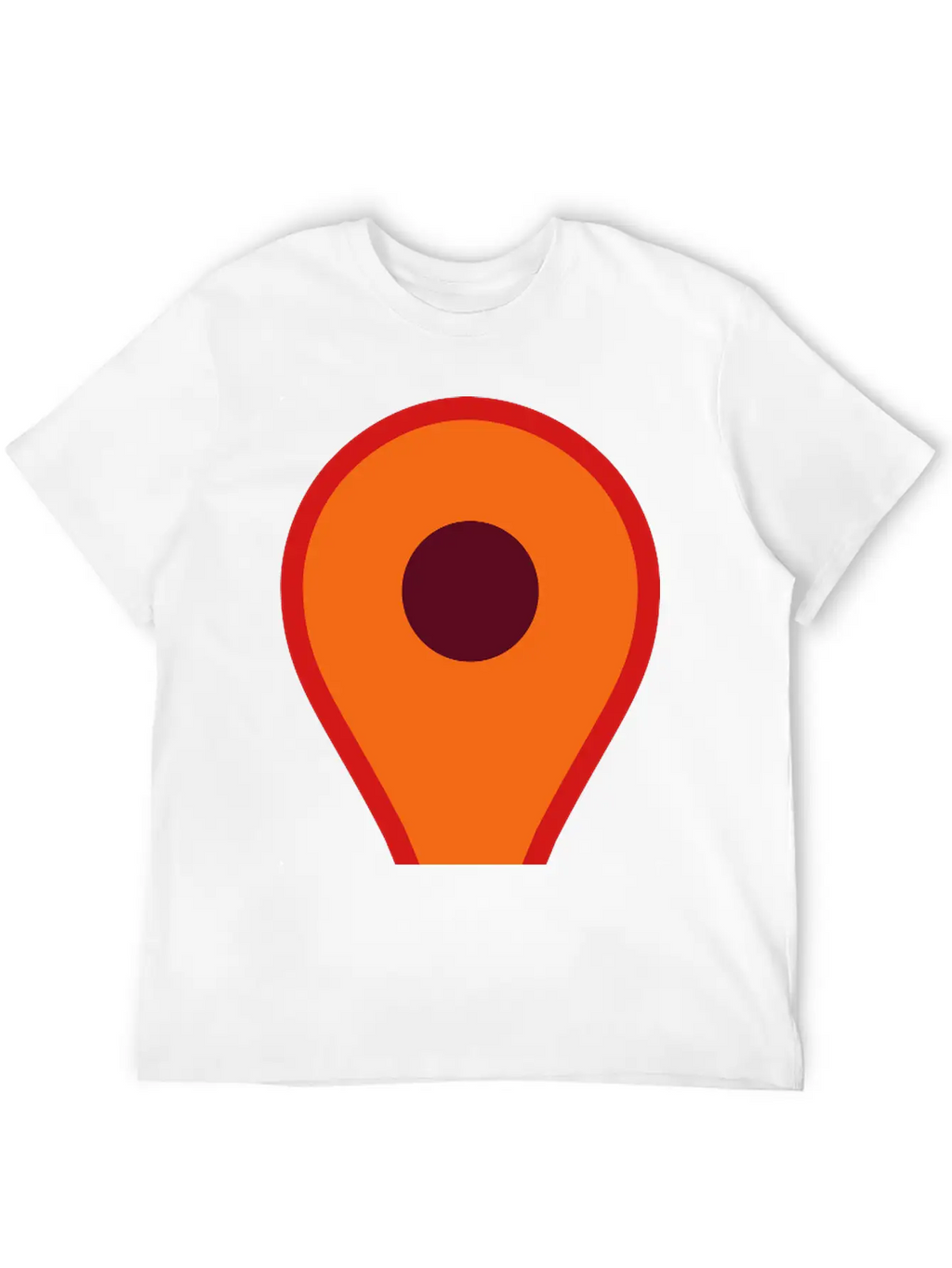 Map Pin 2 Relaxed Everyday Tee – Lightweight And Durable Cotton