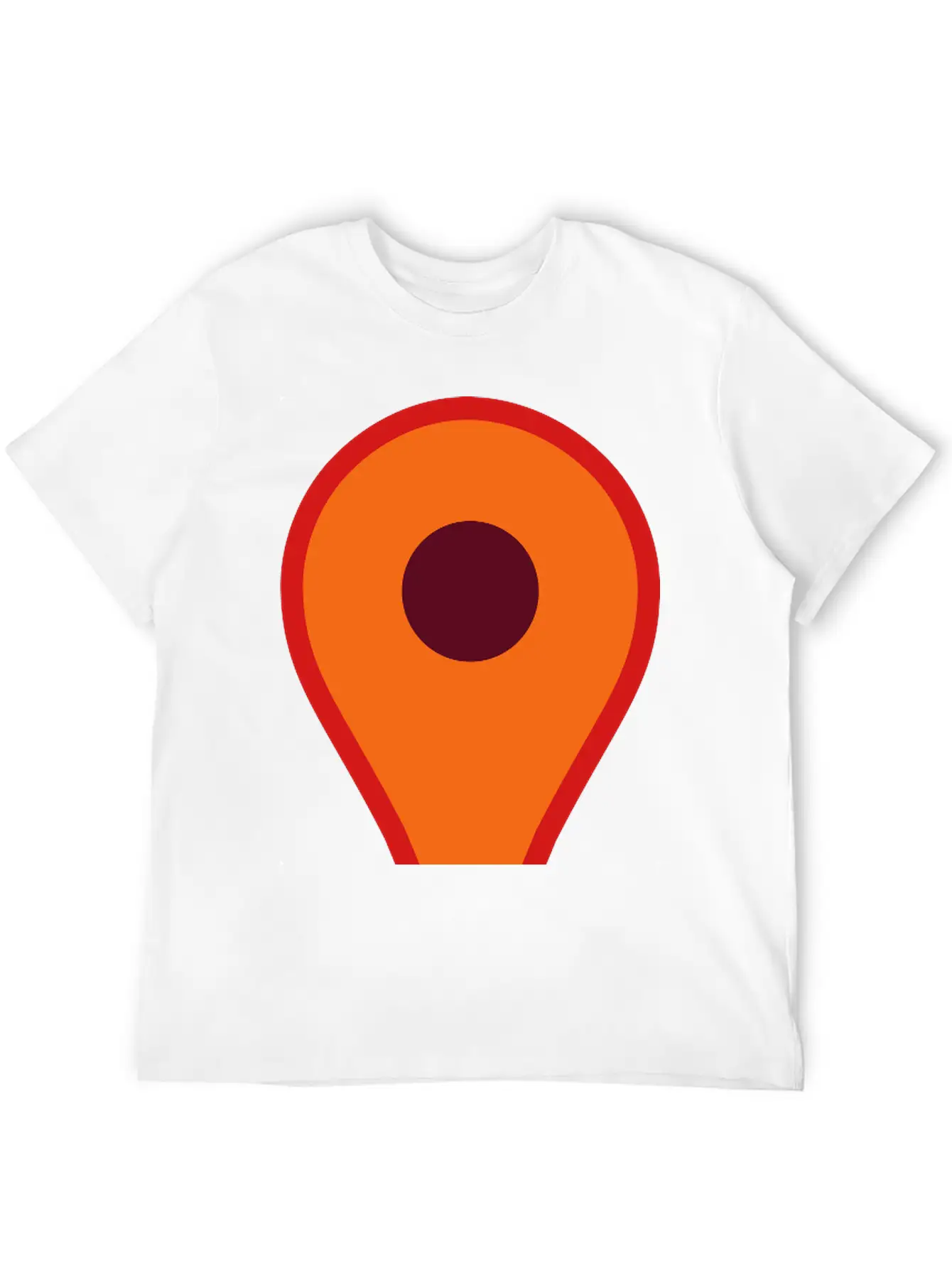 Map Pin 2 Relaxed Everyday Tee – Lightweight And Durable Cotton