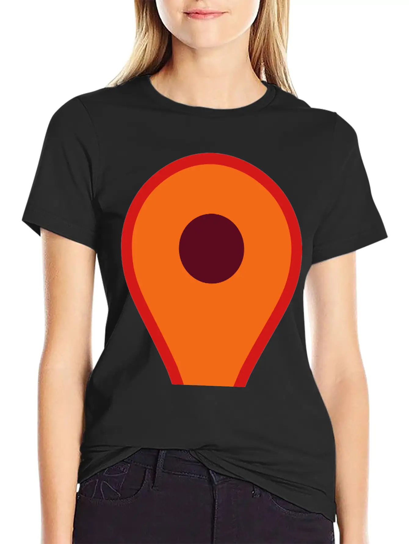 Map Pin 2 Relaxed Everyday Tee – Lightweight And Durable Cotton
