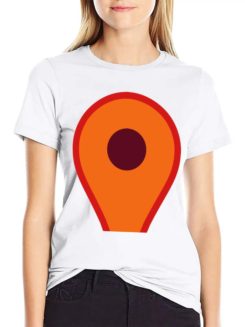Map Pin 2 Relaxed Everyday Tee – Lightweight And Durable Cotton