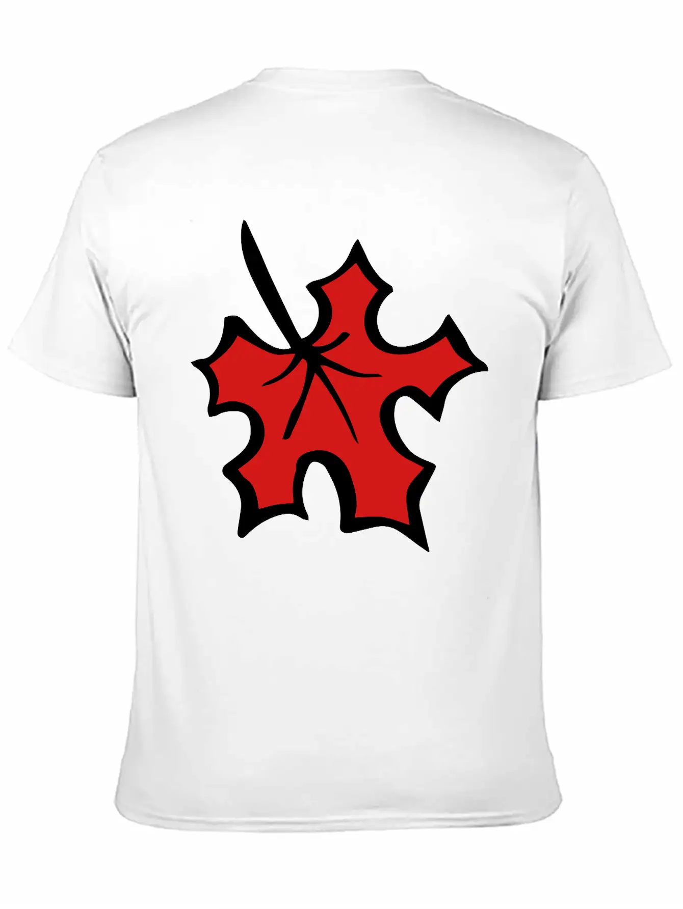 Maple Leaf Breathable Graphic T-Shirt – Perfect For Casual Days