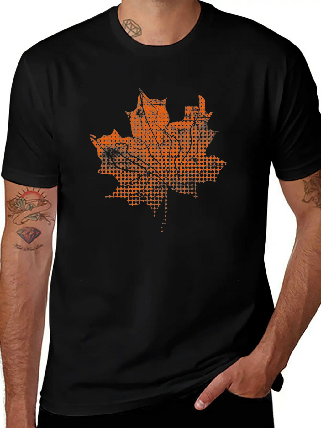 Maple Leaf Timeless Short Sleeve Tee – Comfy And Minimalist Design