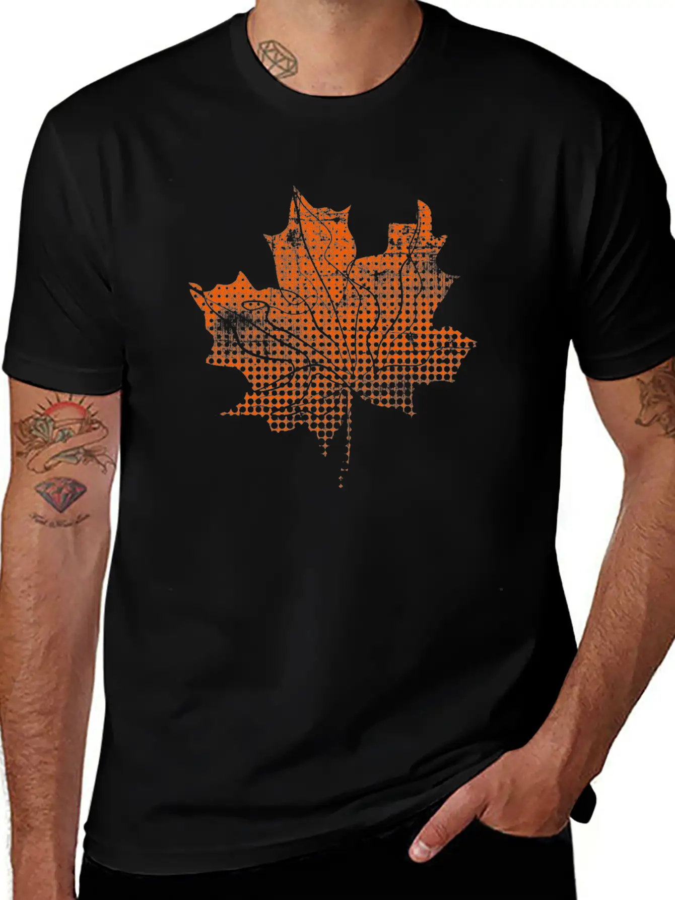 Maple Leaf Timeless Short Sleeve Tee – Comfy And Minimalist Design