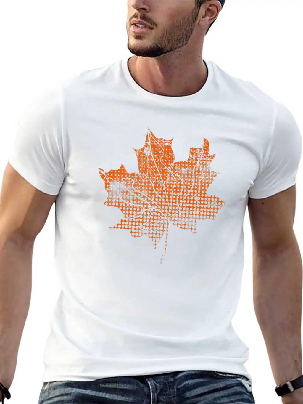 Maple Leaf Timeless Short Sleeve Tee – Comfy And Minimalist Design