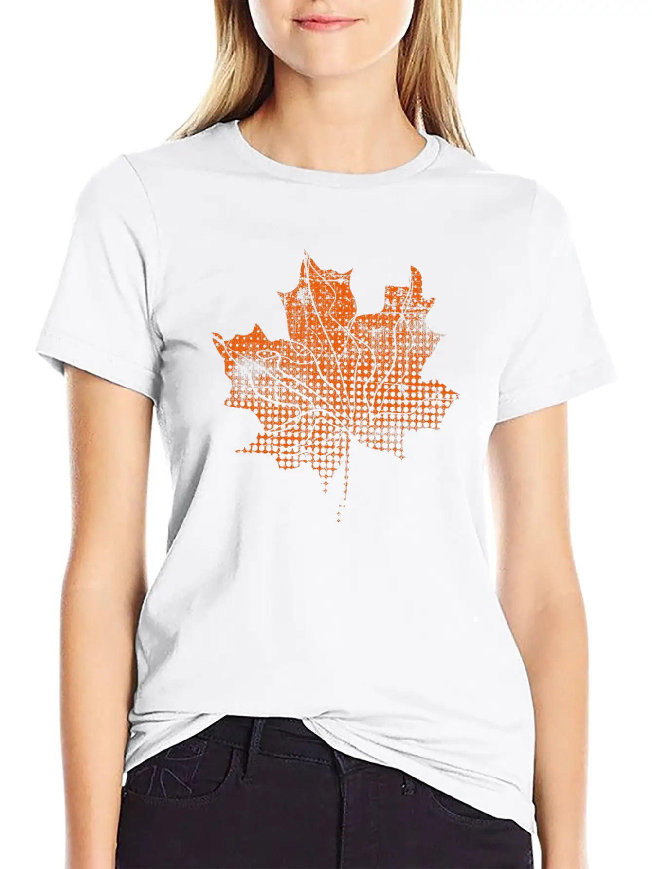 Maple Leaf Timeless Short Sleeve Tee – Comfy And Minimalist Design