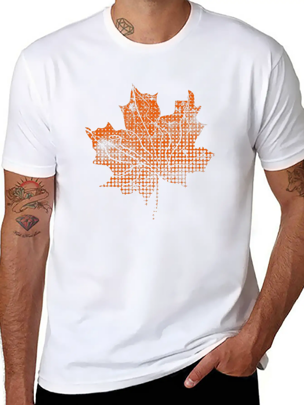 Maple Leaf Timeless Short Sleeve Tee – Comfy And Minimalist Design