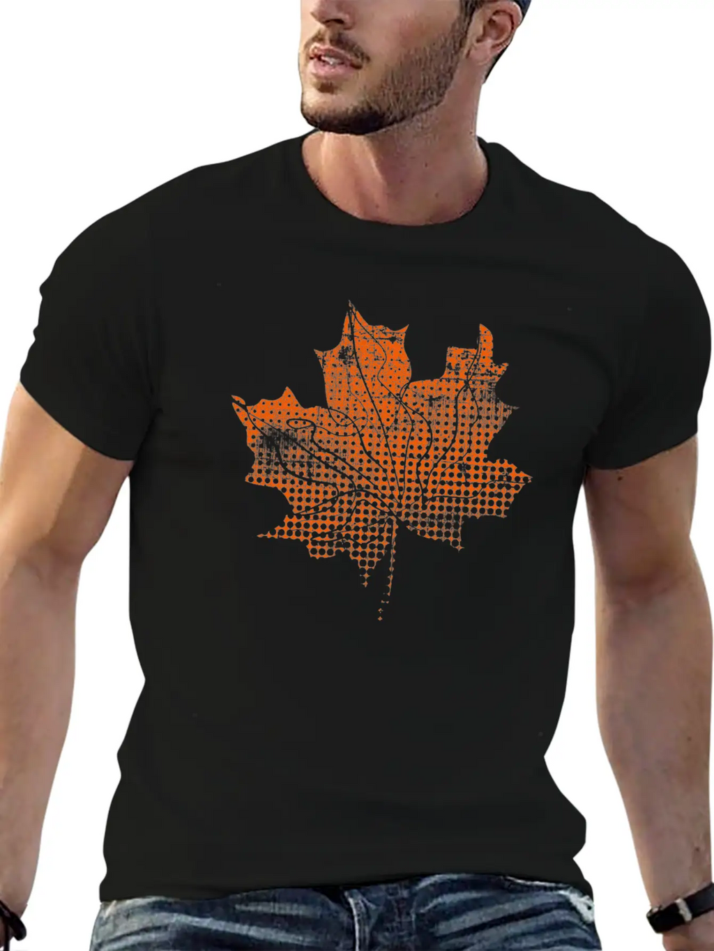 Maple Leaf Timeless Short Sleeve Tee – Comfy And Minimalist Design