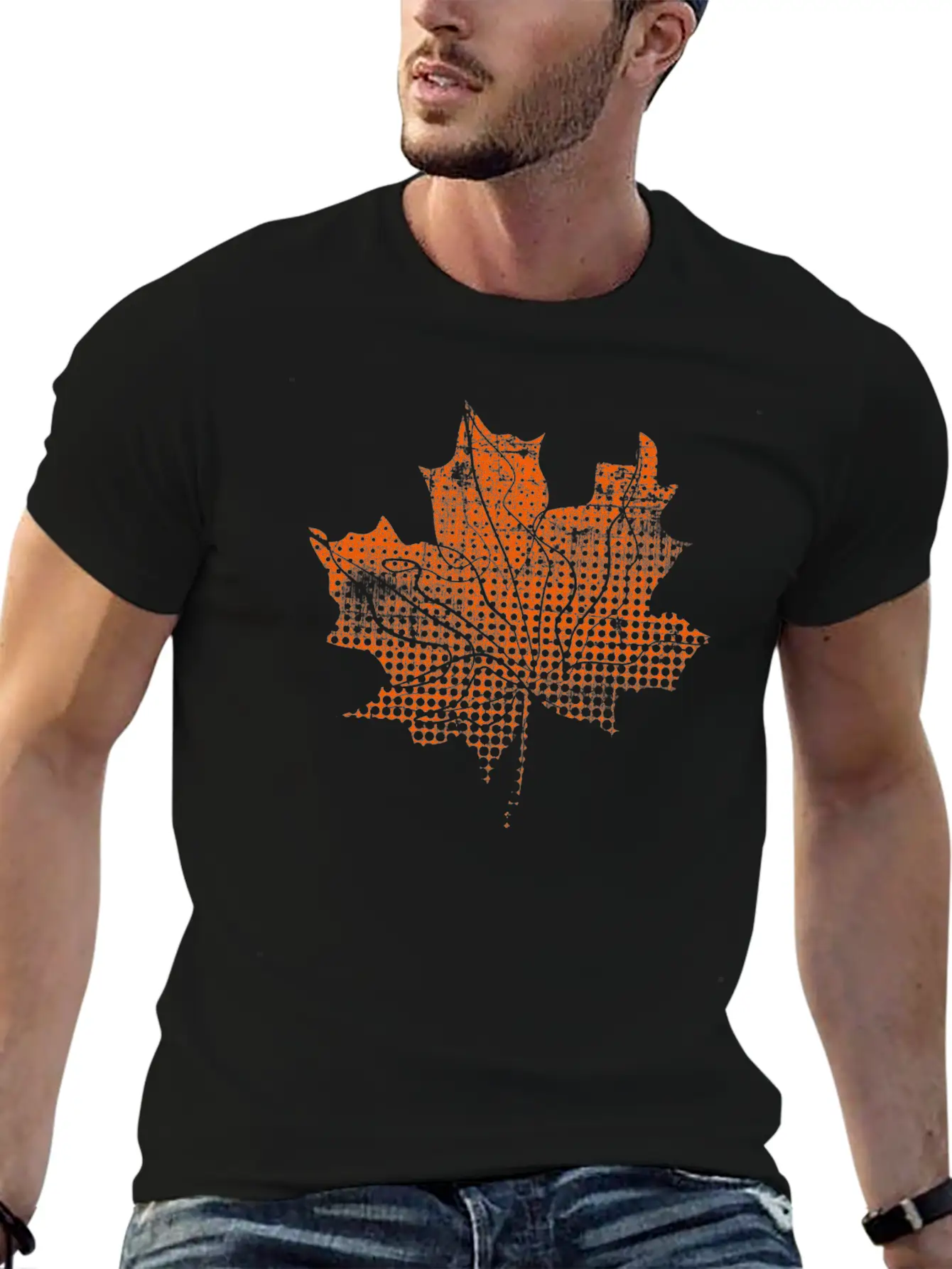 Maple Leaf Timeless Short Sleeve Tee – Comfy And Minimalist Design