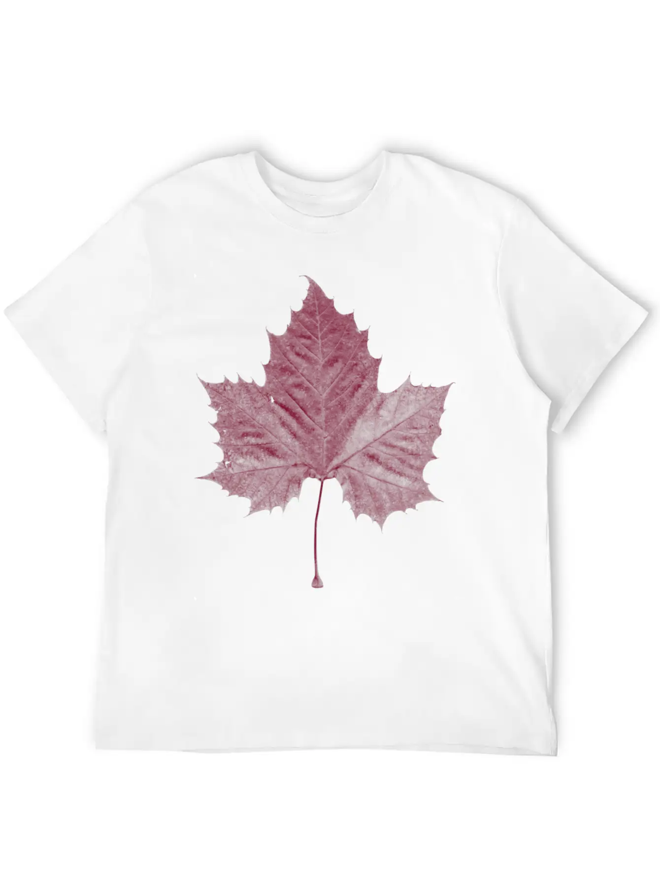 Maple Leaf Unisex Casual T-Shirt – Clean Design For Daily Comfort