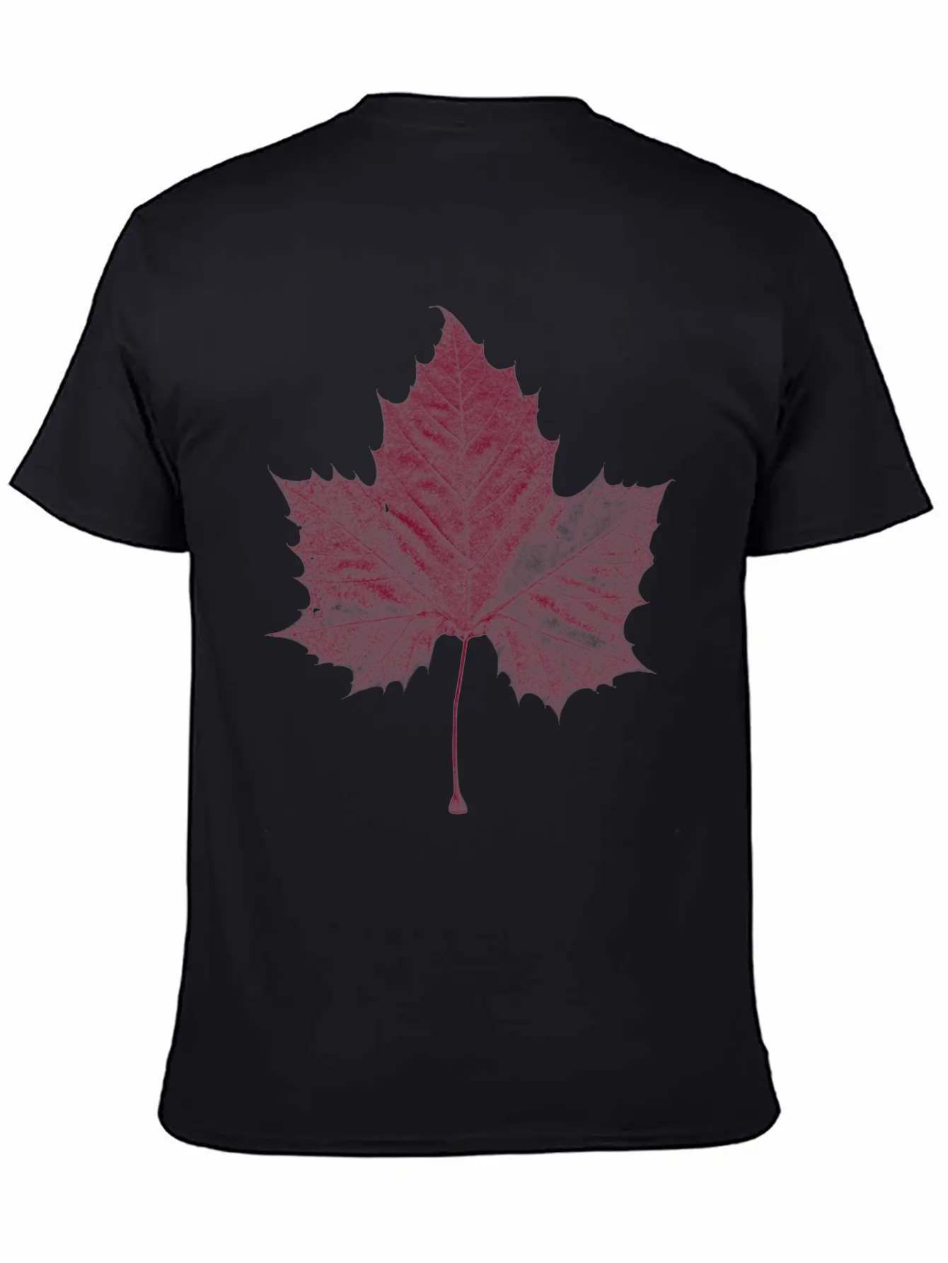 Maple Leaf Unisex Casual T-Shirt – Clean Design For Daily Comfort