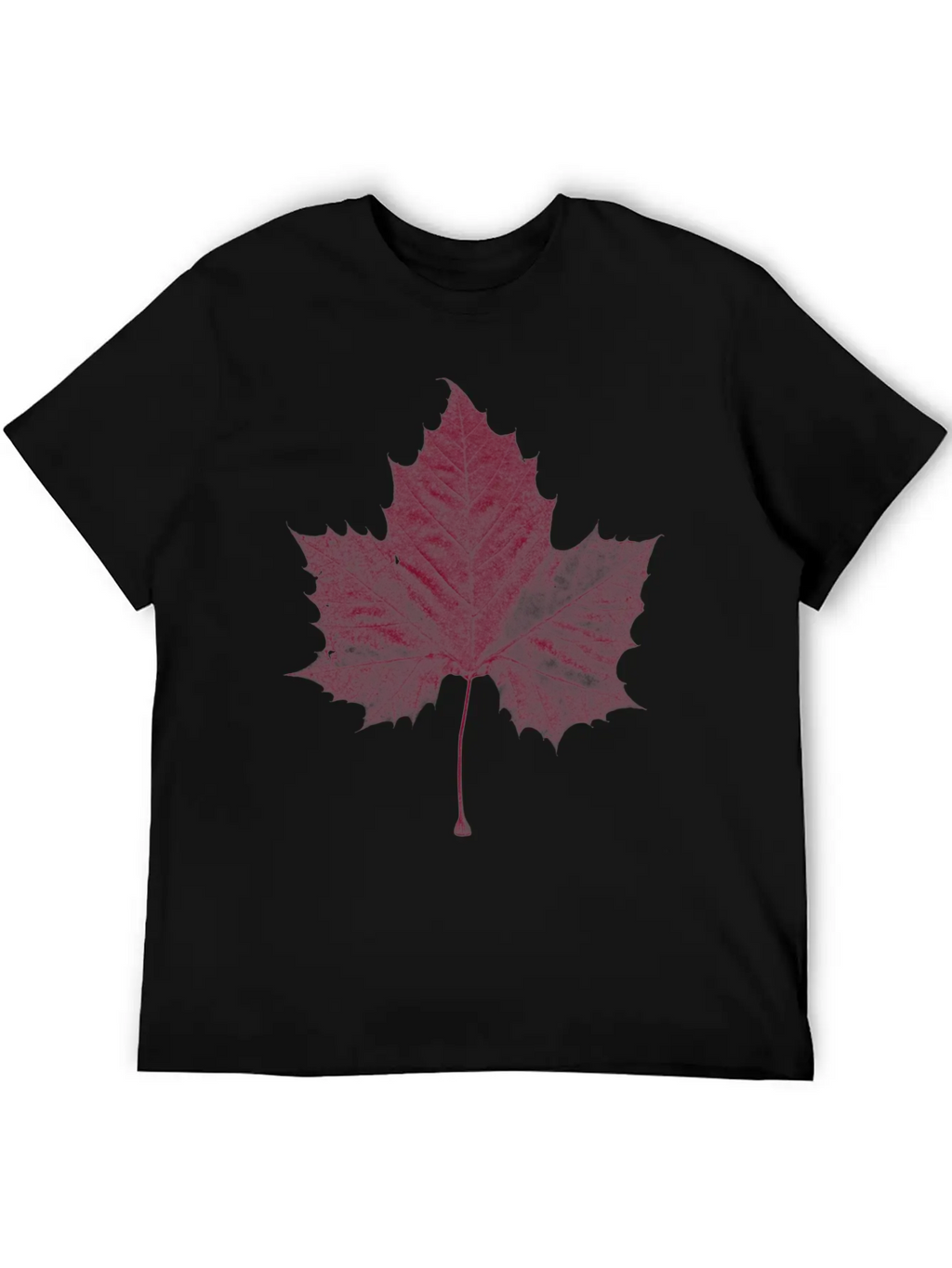Maple Leaf Unisex Casual T-Shirt – Clean Design For Daily Comfort