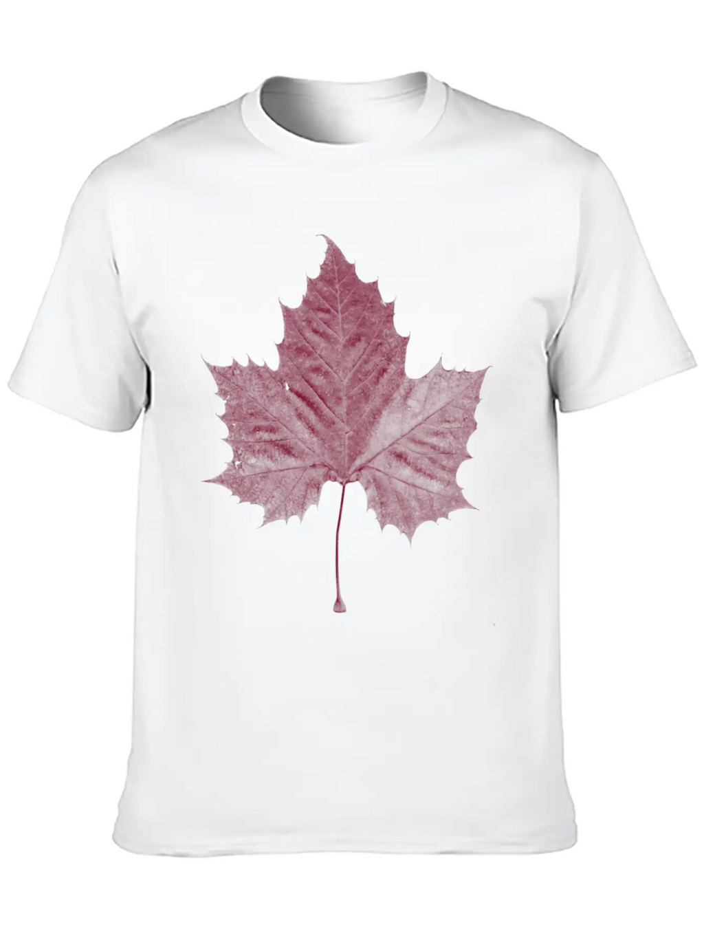 Maple Leaf Unisex Casual T-Shirt – Clean Design For Daily Comfort