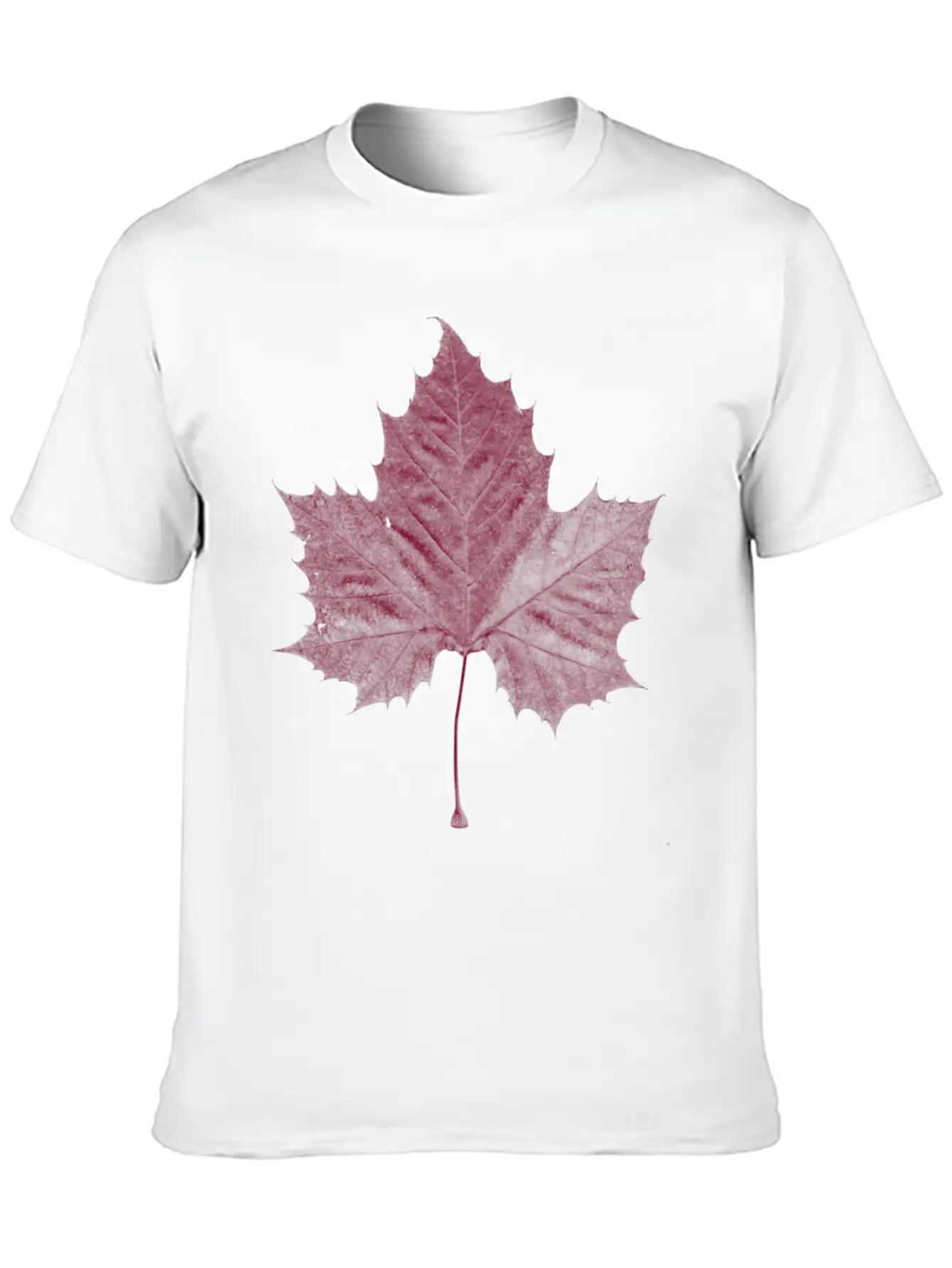 Maple Leaf Unisex Casual T-Shirt – Clean Design For Daily Comfort