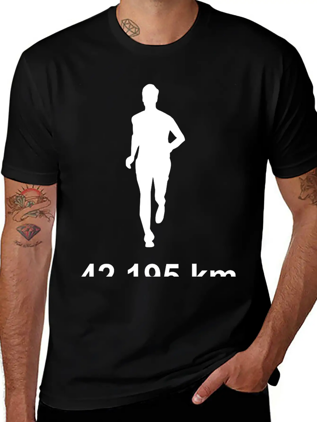 Marathon Run 42,295 Timeless Short Sleeve Tee – Comfy And Minimalist Design