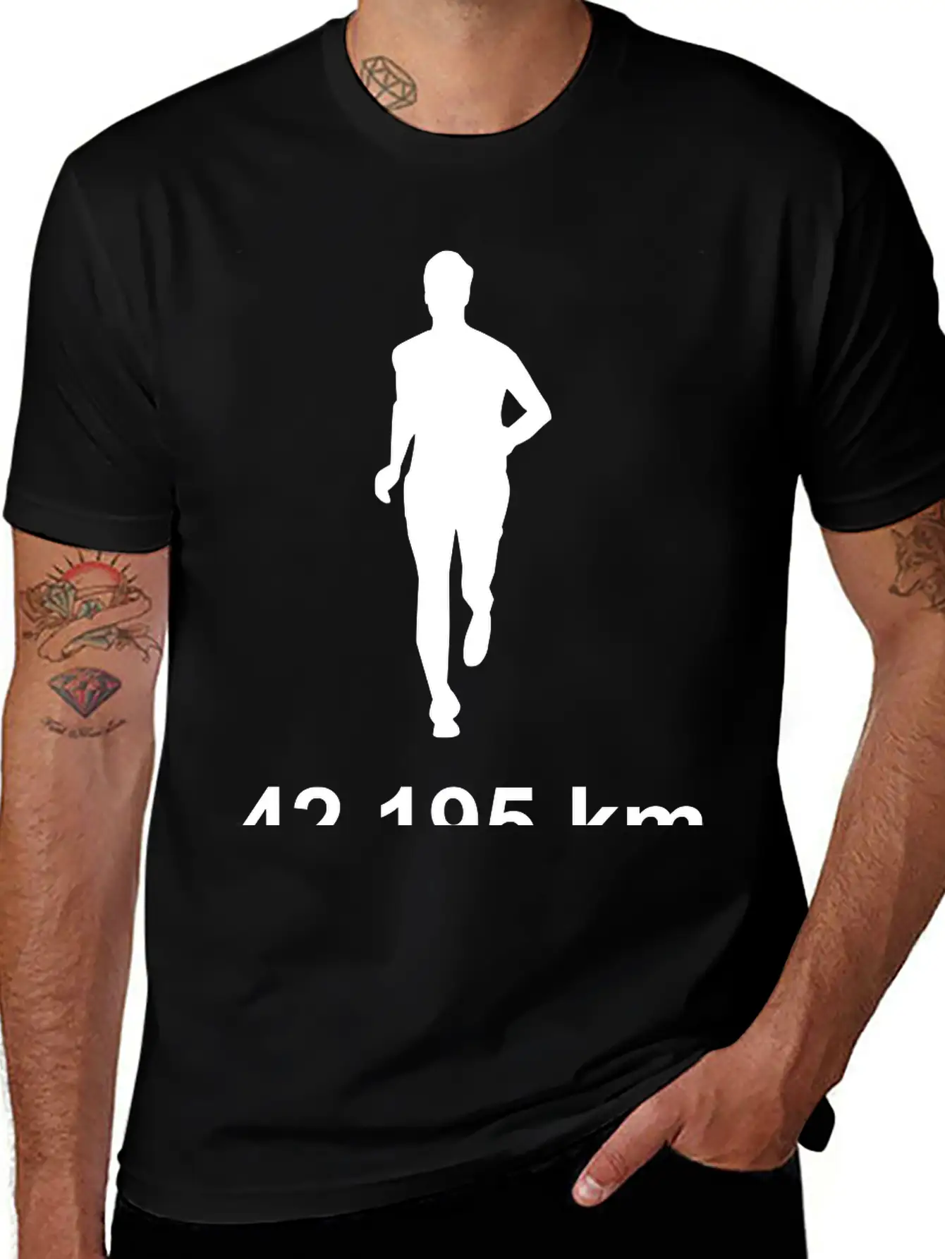 Marathon Run 42,295 Timeless Short Sleeve Tee – Comfy And Minimalist Design