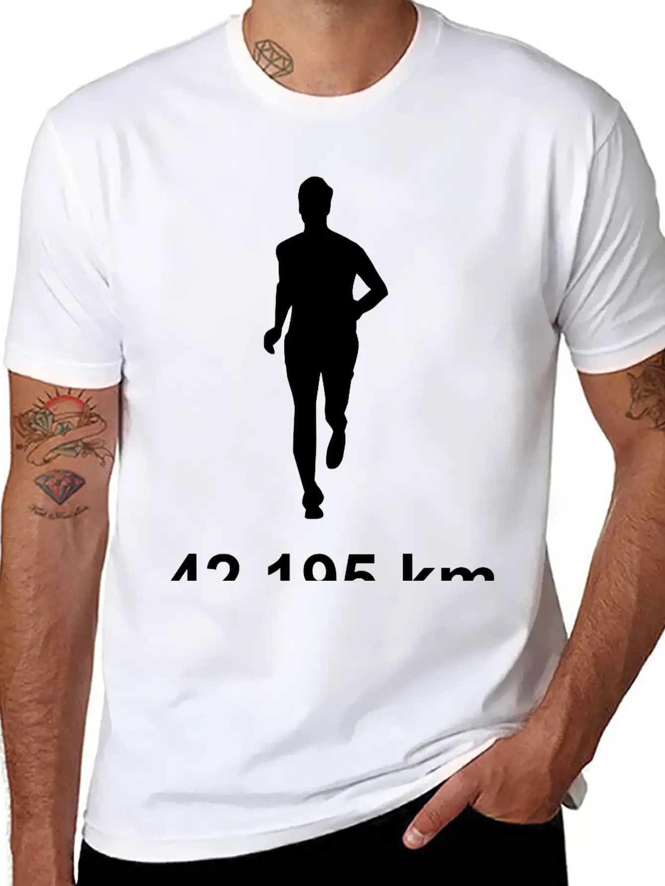 Marathon Run 42,295 Timeless Short Sleeve Tee – Comfy And Minimalist Design