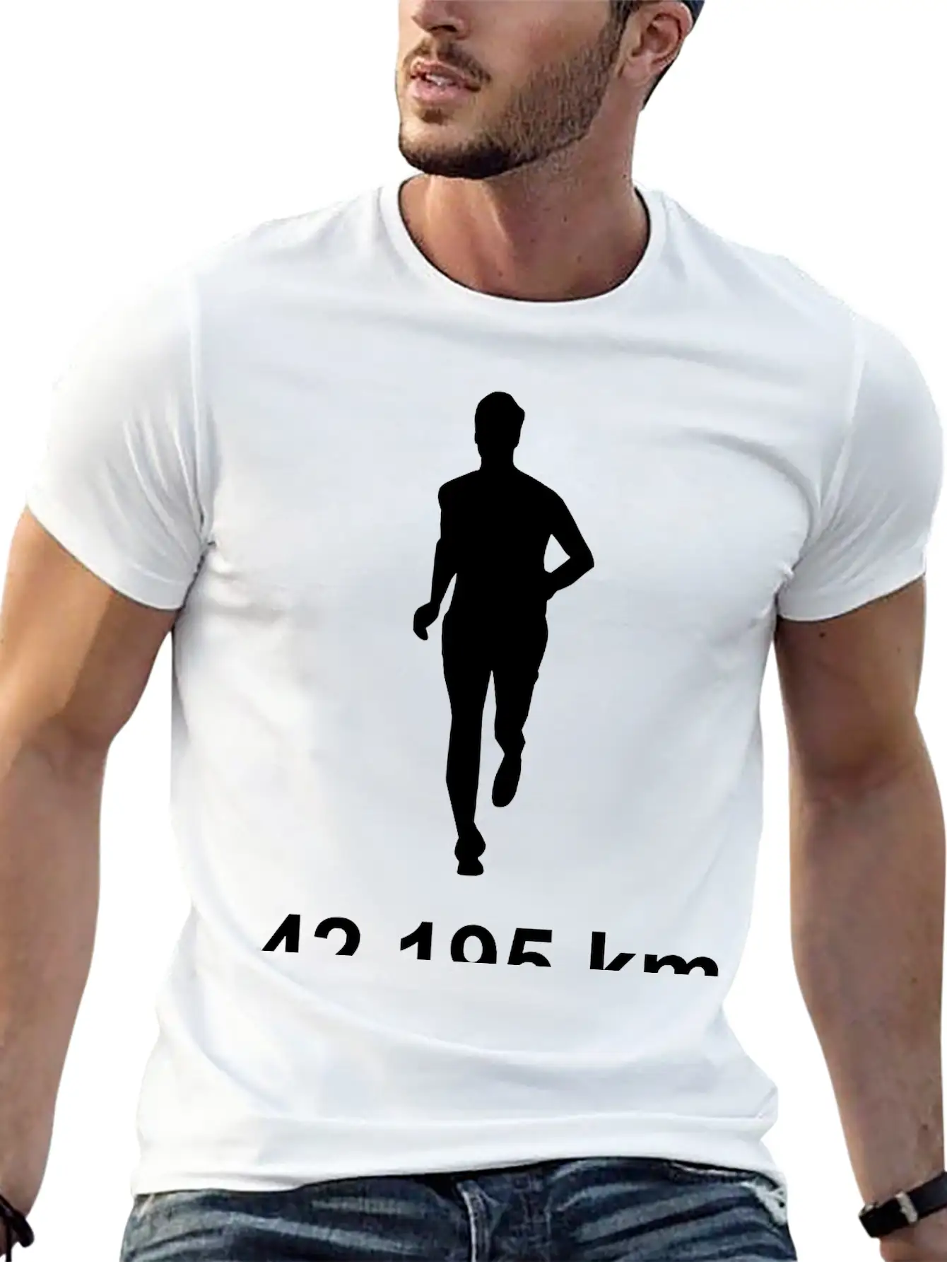 Marathon Run 42,295 Timeless Short Sleeve Tee – Comfy And Minimalist Design