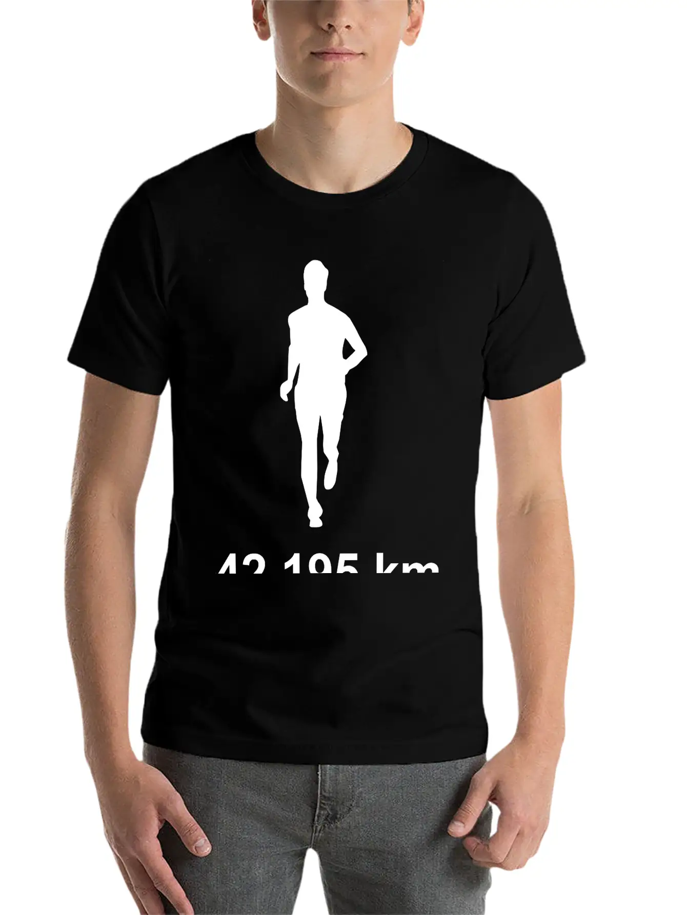 Marathon Run 42,295 Timeless Short Sleeve Tee – Comfy And Minimalist Design