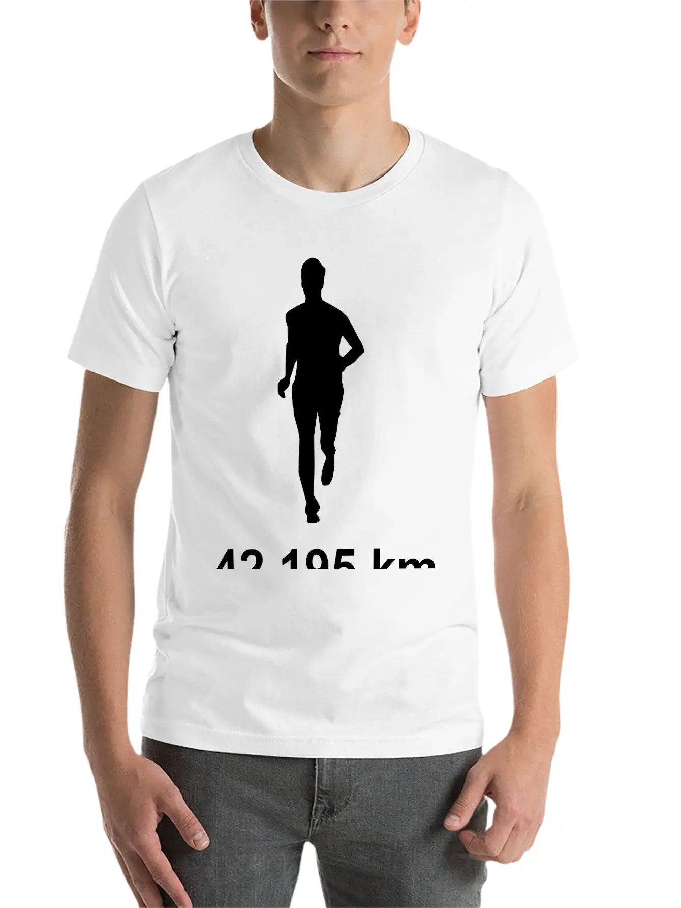 Marathon Run 42,295 Timeless Short Sleeve Tee – Comfy And Minimalist Design