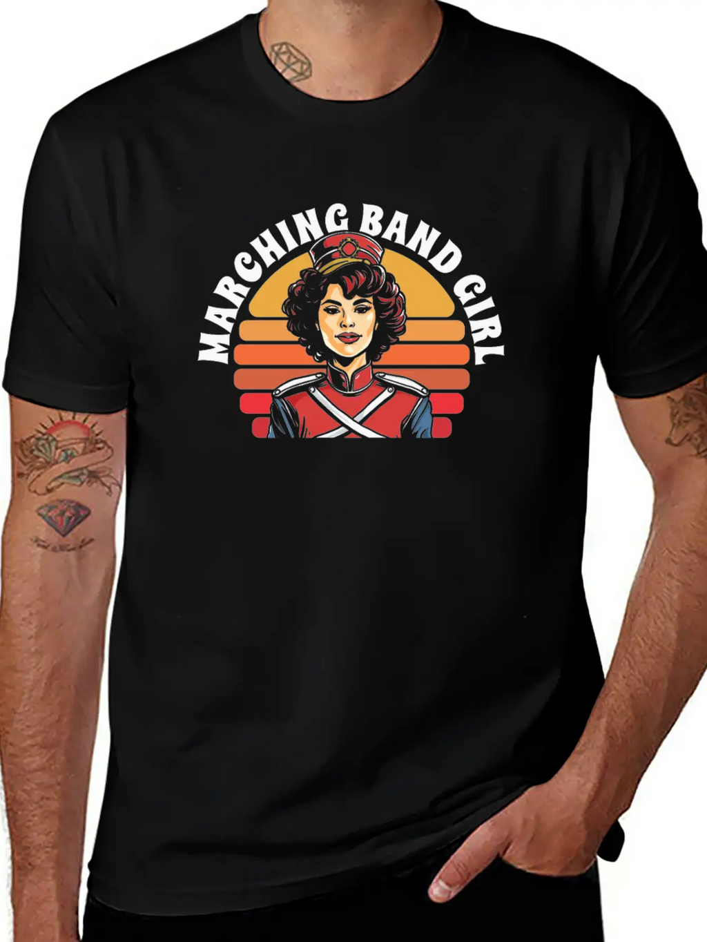 Marching Band Essential Cotton Tee For Daily Outfits – Unisex Style