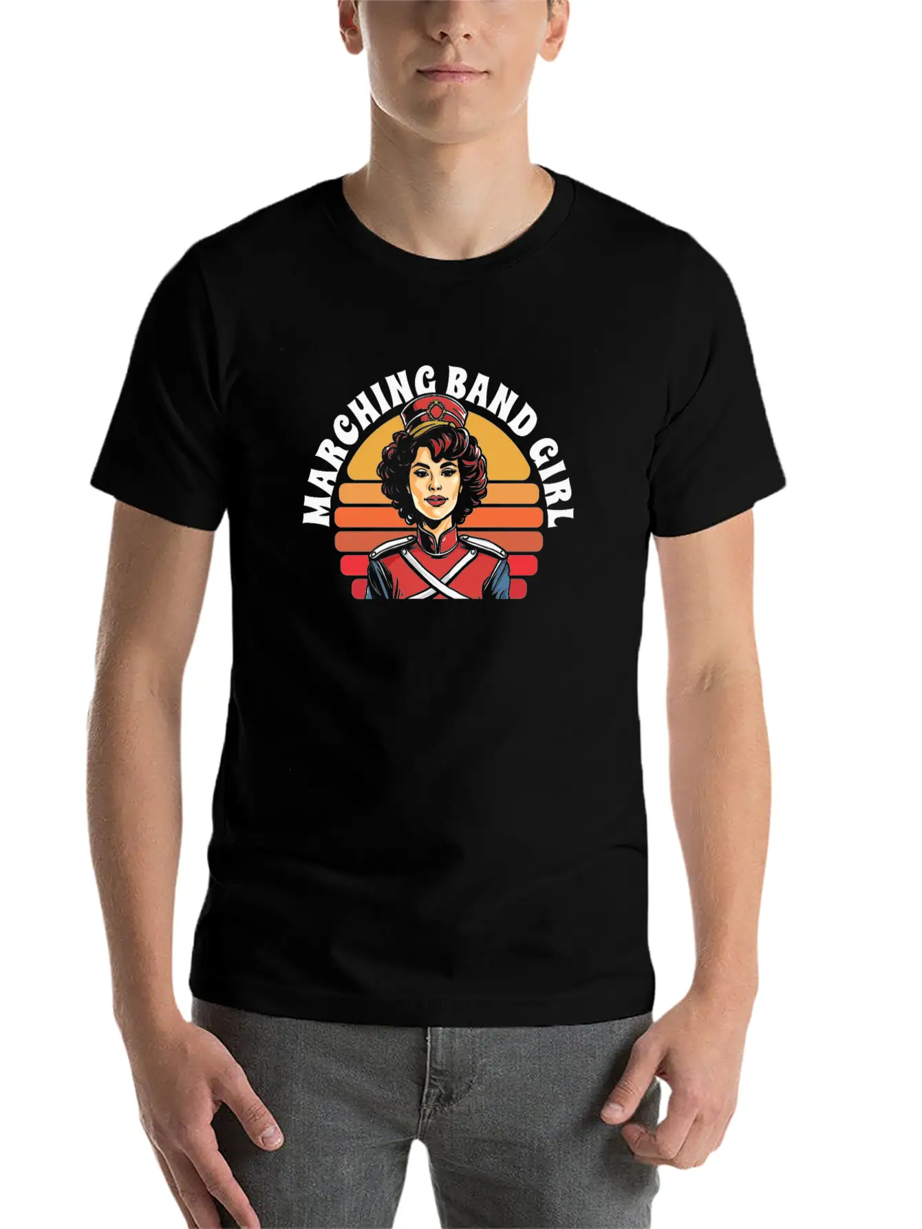 Marching Band Essential Cotton Tee For Daily Outfits – Unisex Style