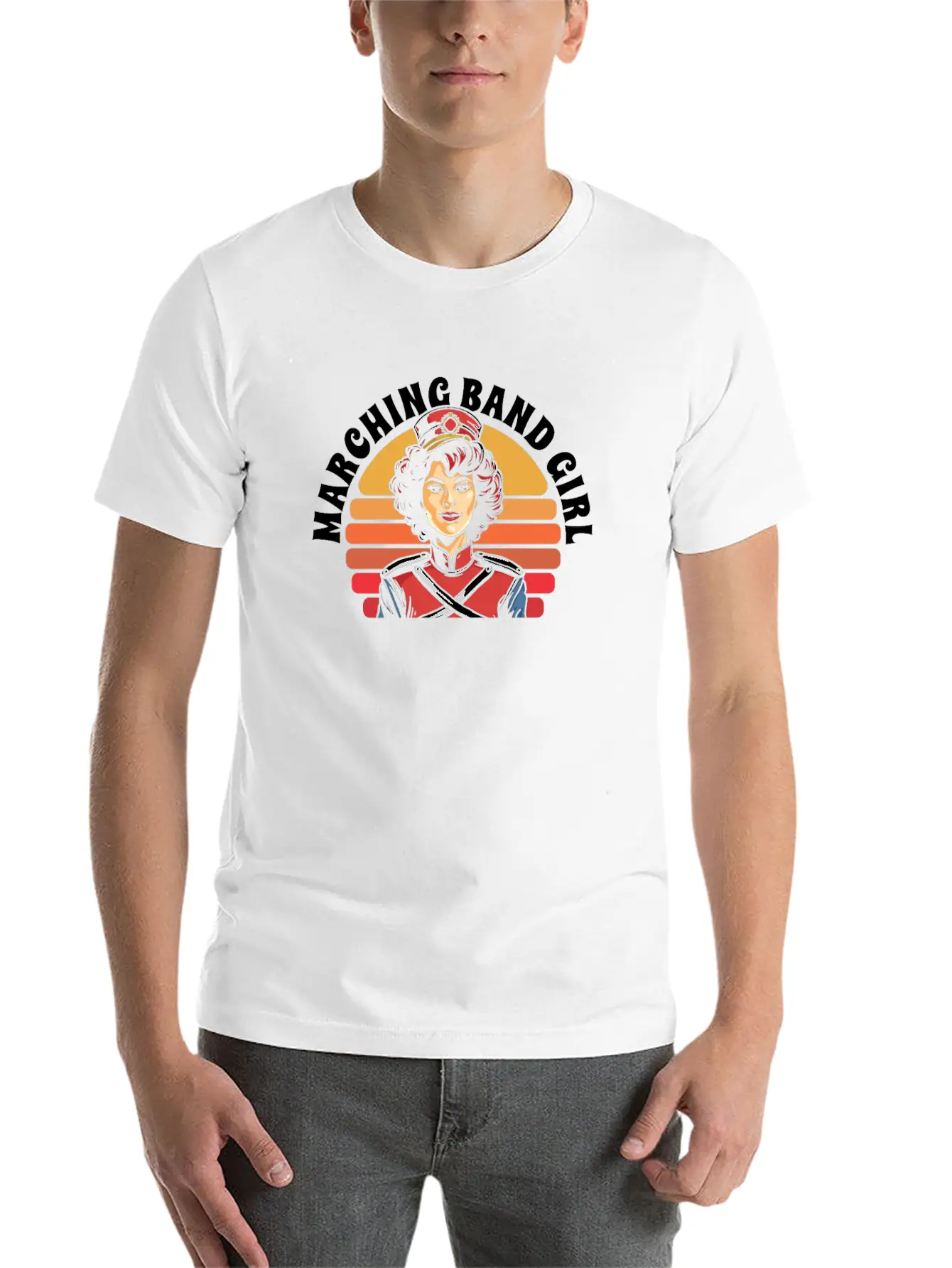Marching Band Essential Cotton Tee For Daily Outfits – Unisex Style