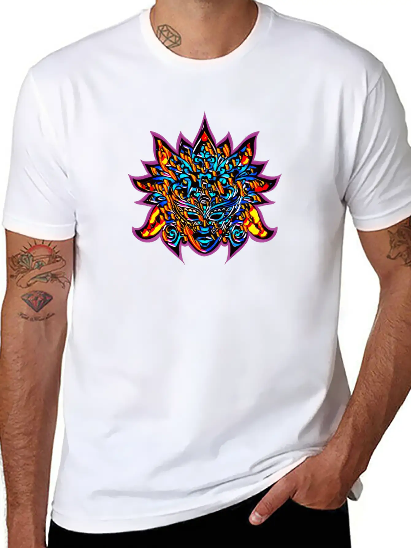 Mardi Gras Classic Cotton Tee – Unisex Comfort For Any Season