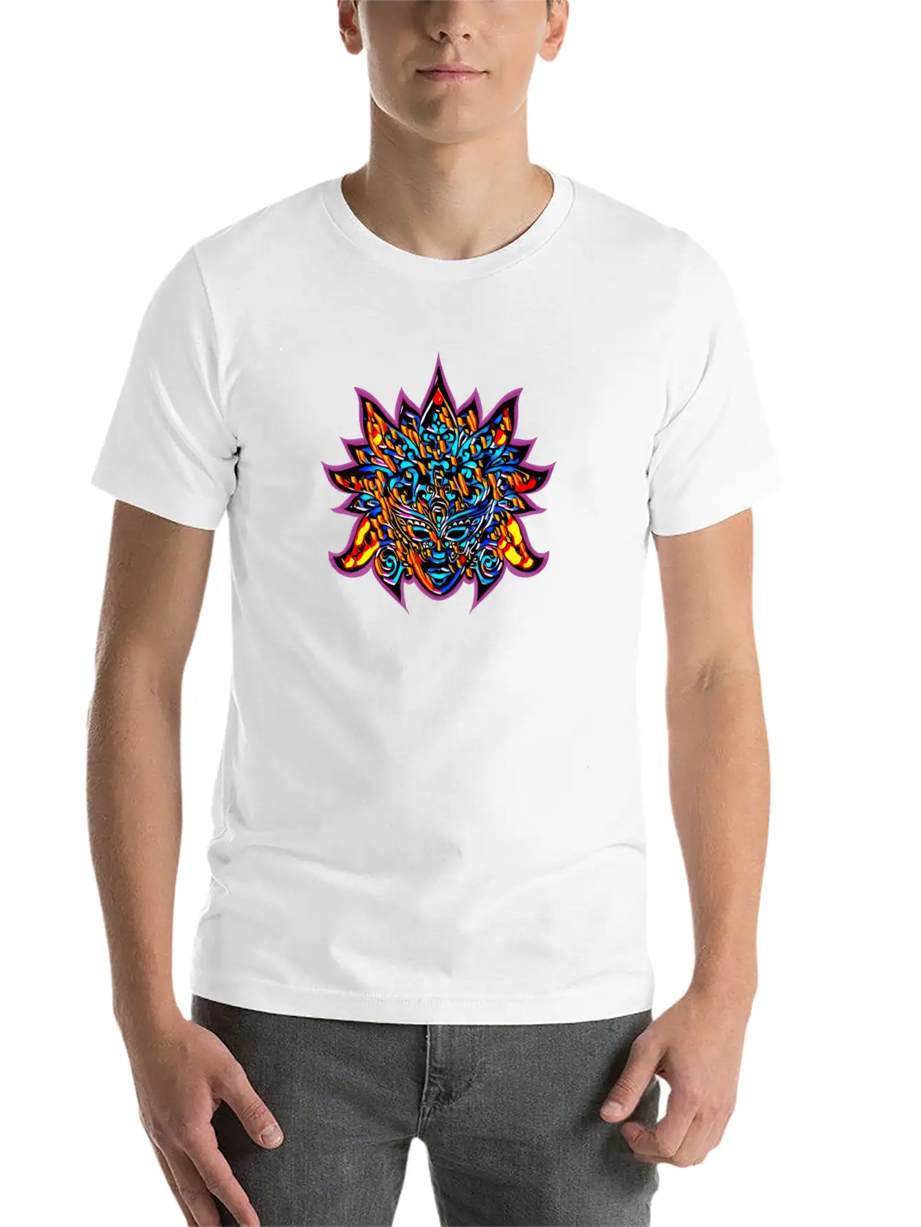 Mardi Gras Classic Cotton Tee – Unisex Comfort For Any Season