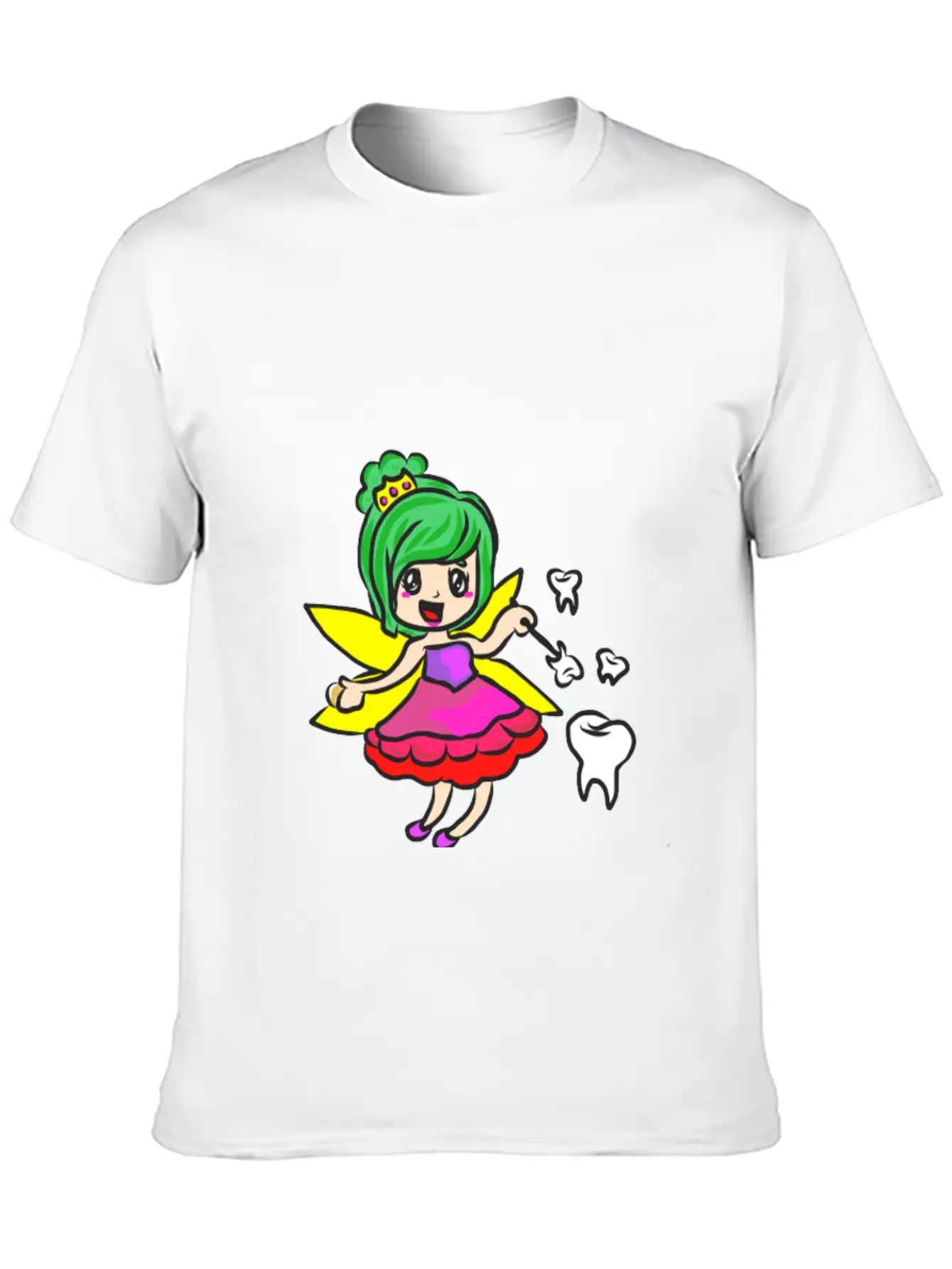 Mardi Gras Tooth Fairy Costume Original Gift Stylish Everyday T-Shirt – Unisex Basic Cotton Tee