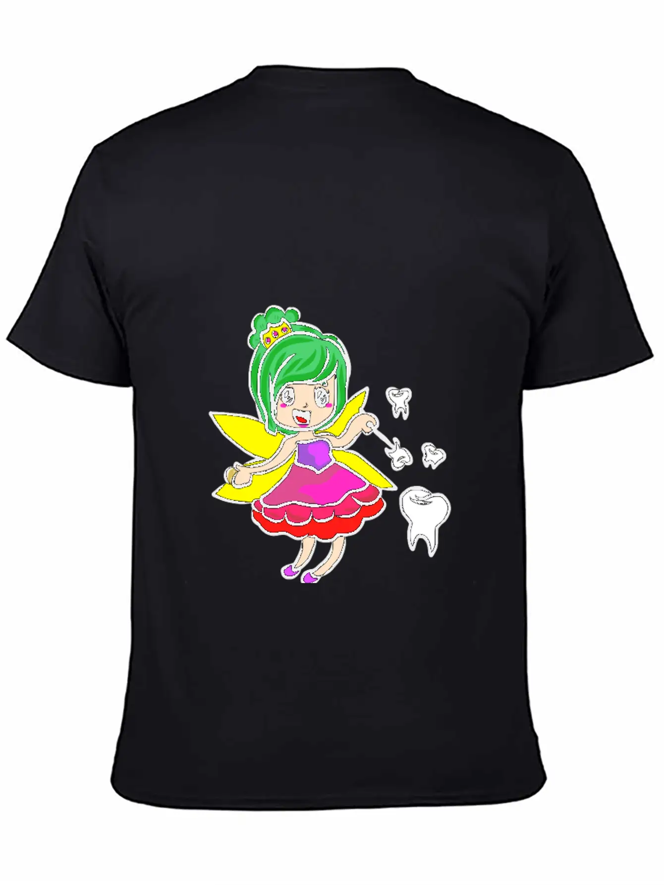 Mardi Gras Tooth Fairy Costume Original Gift Stylish Everyday T-Shirt – Unisex Basic Cotton Tee