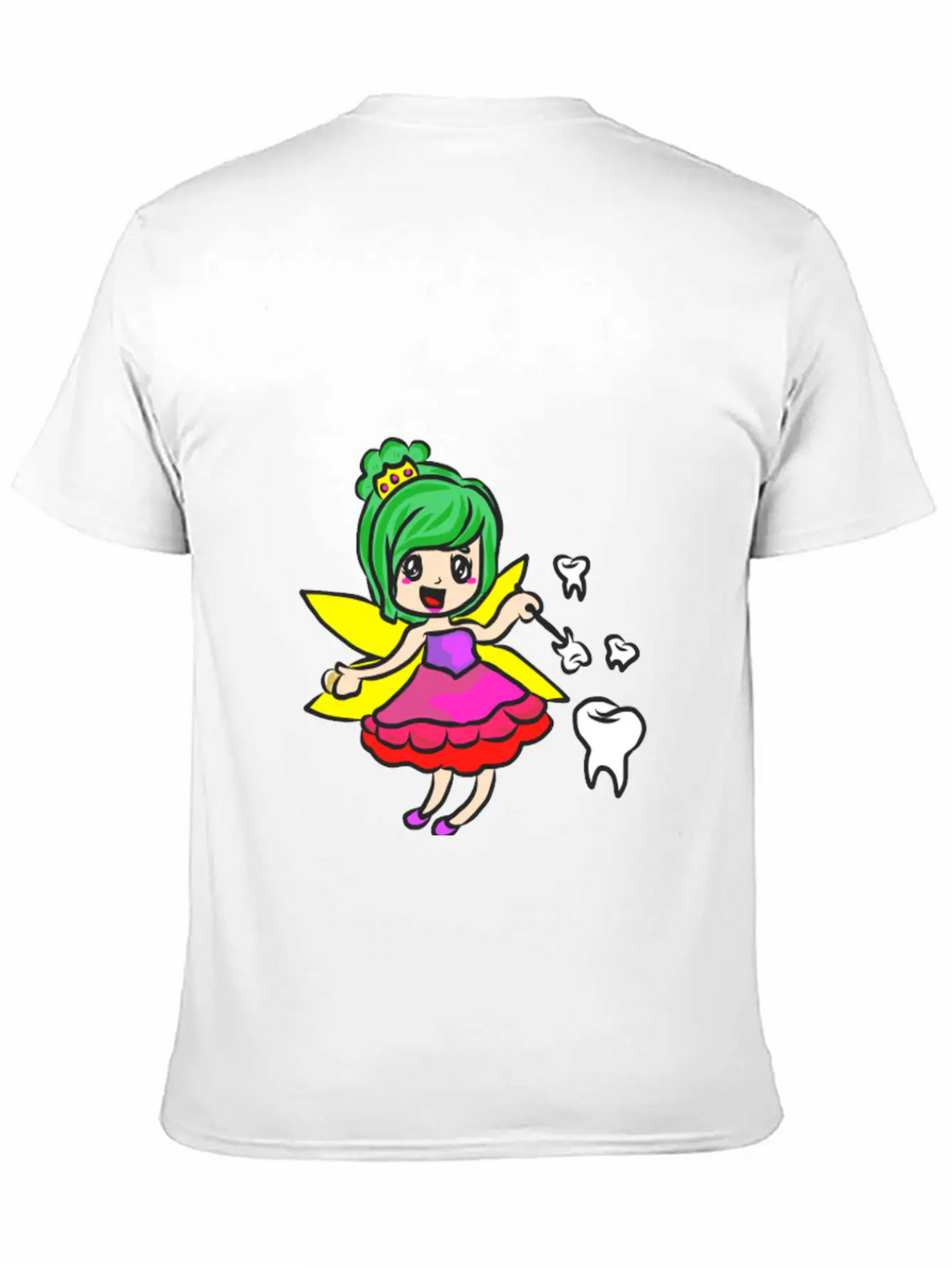 Mardi Gras Tooth Fairy Costume Original Gift Stylish Everyday T-Shirt – Unisex Basic Cotton Tee
