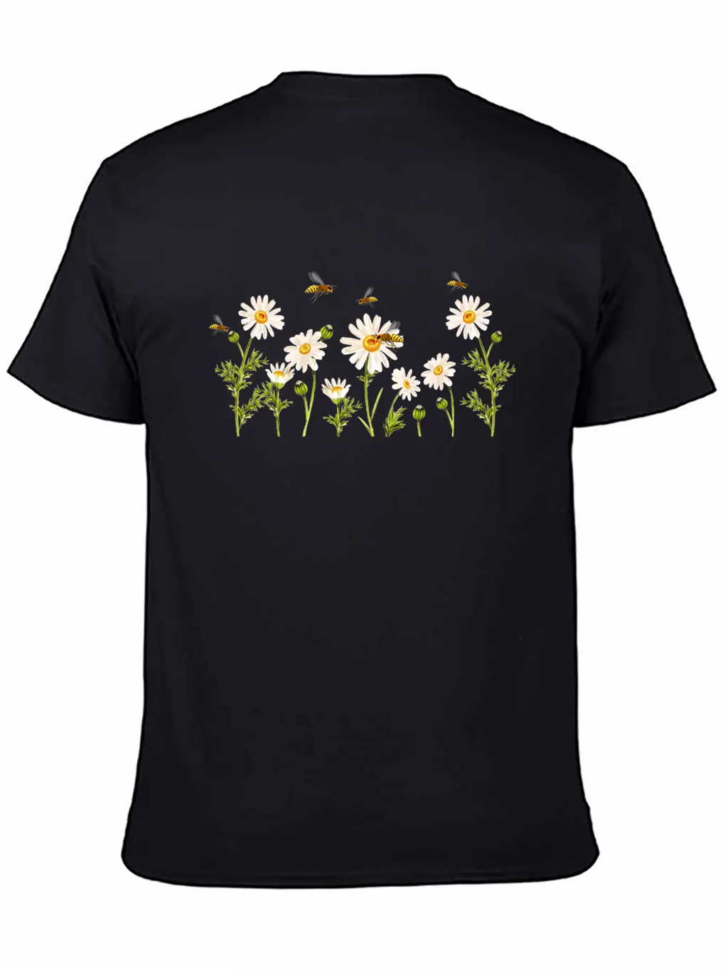 Marguerites Daisy Summer Daisies Flower Garden Breathable Soft Cotton T-Shirt – Timeless Casual Look