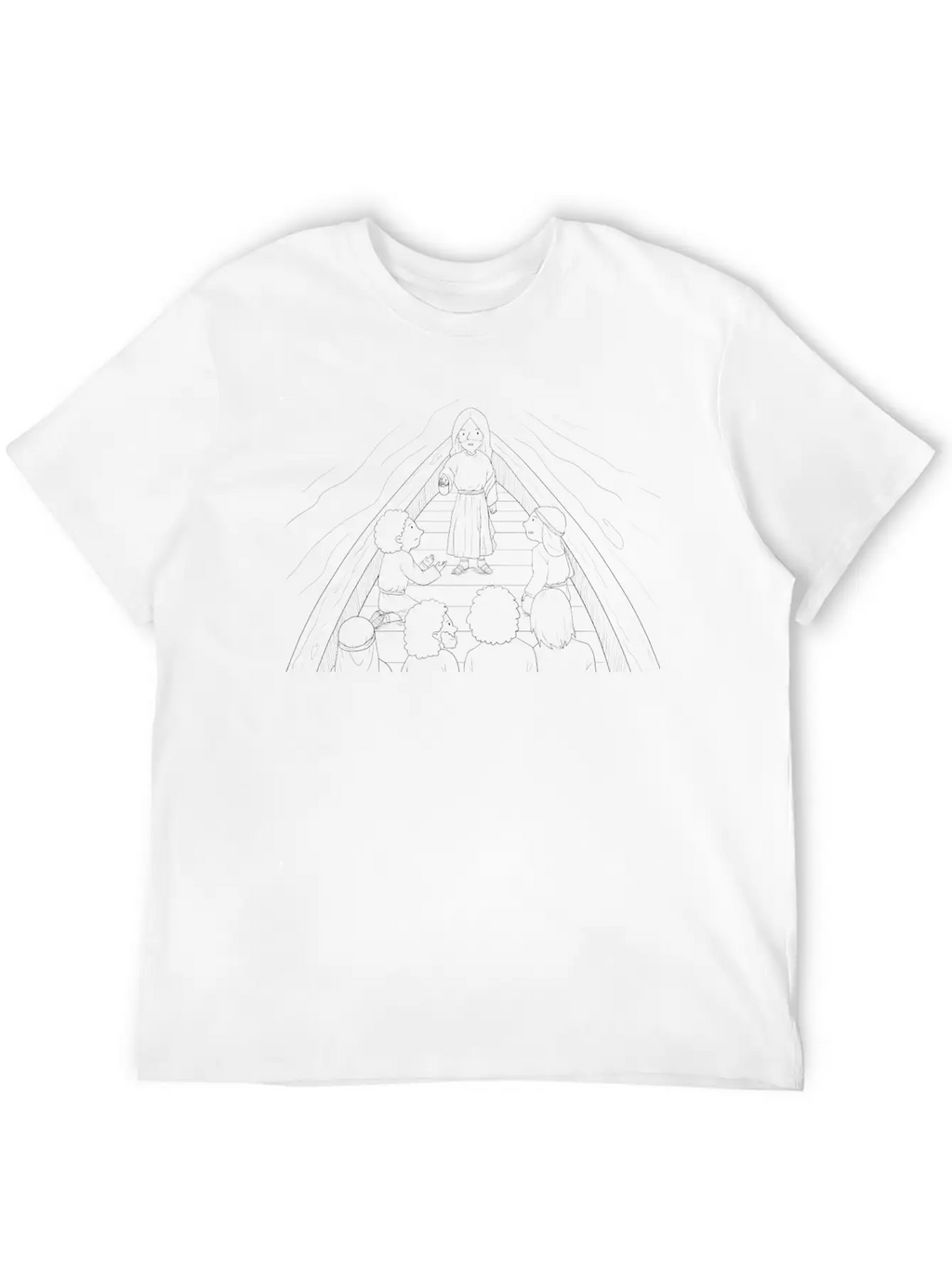 Mark 4:3541 04 Classic Cotton Tee – Unisex Comfort For Any Season