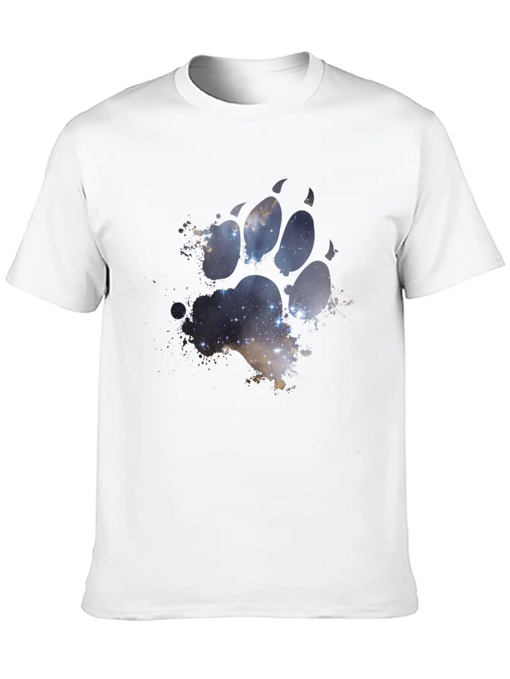 Mark Of The Space Wolf Classic Cotton Tee – Unisex Comfort For Any Season