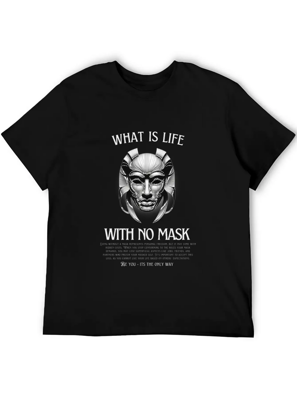 Mask 2 Basic Graphic T-Shirt – Daily Comfort In Soft Cotton