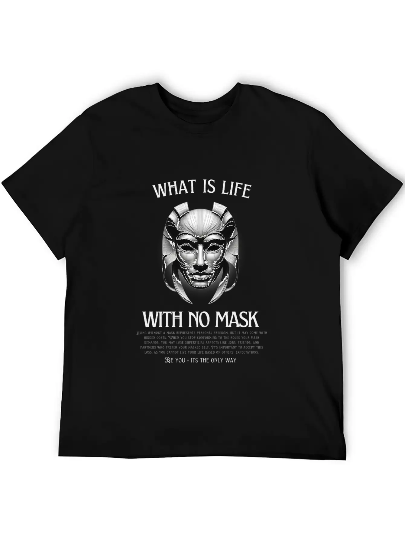 Mask 2 Basic Graphic T-Shirt – Daily Comfort In Soft Cotton