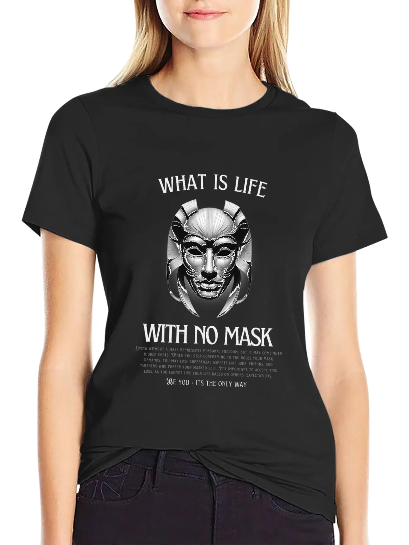 Mask 2 Basic Graphic T-Shirt – Daily Comfort In Soft Cotton