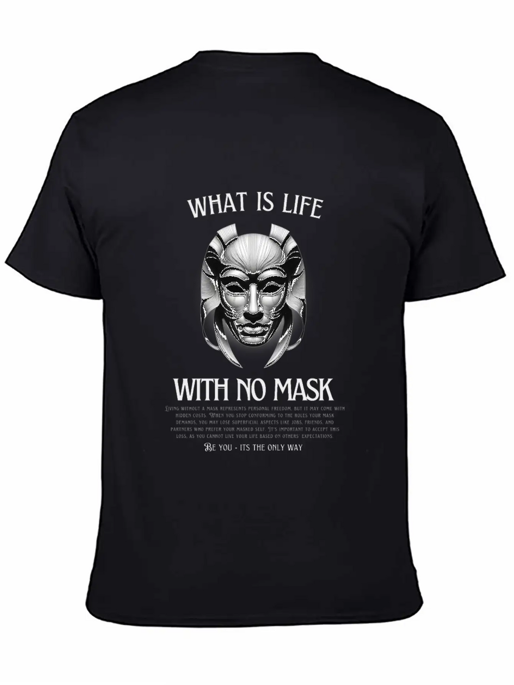 Mask 2 Basic Graphic T-Shirt – Daily Comfort In Soft Cotton