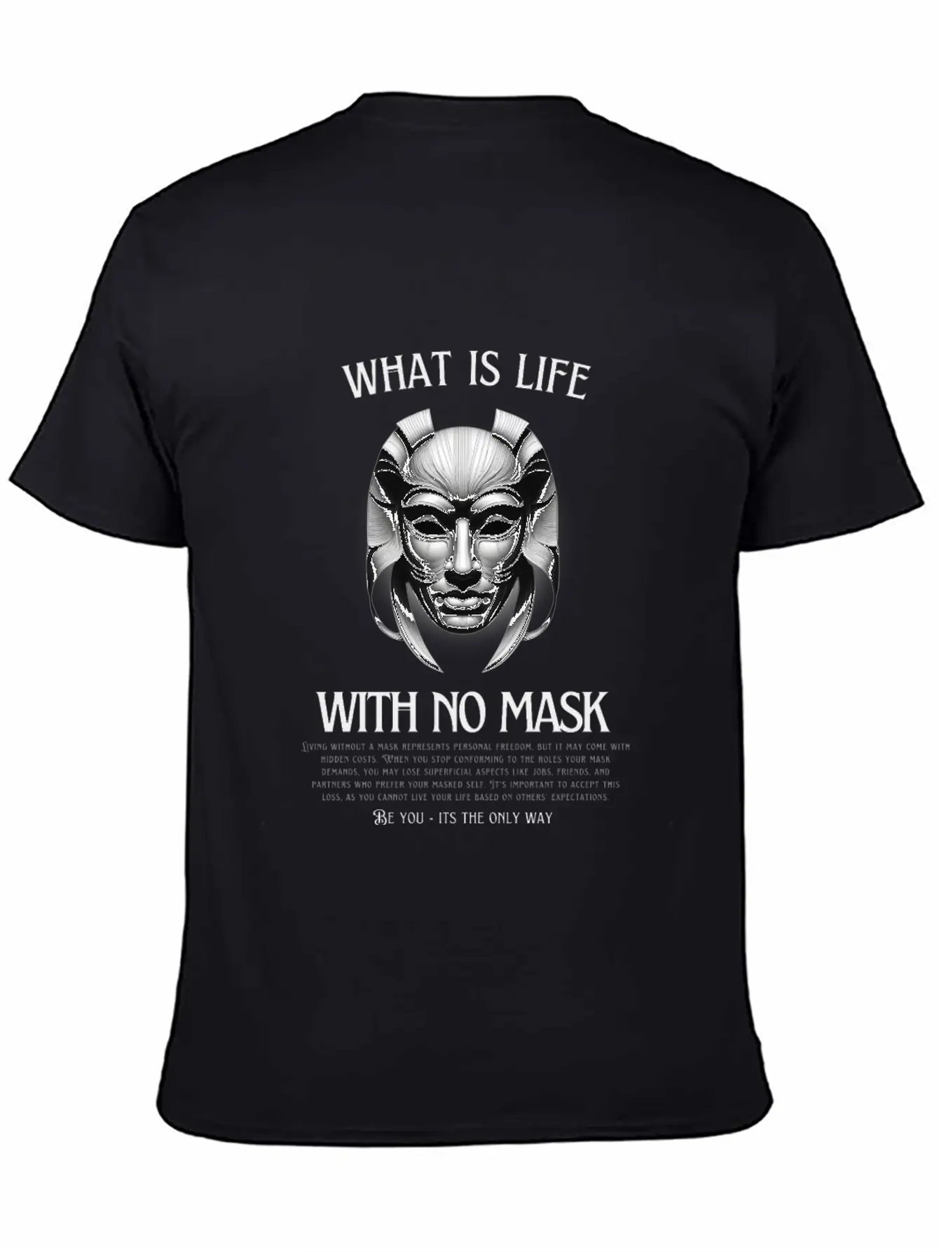 Mask 2 Basic Graphic T-Shirt – Daily Comfort In Soft Cotton